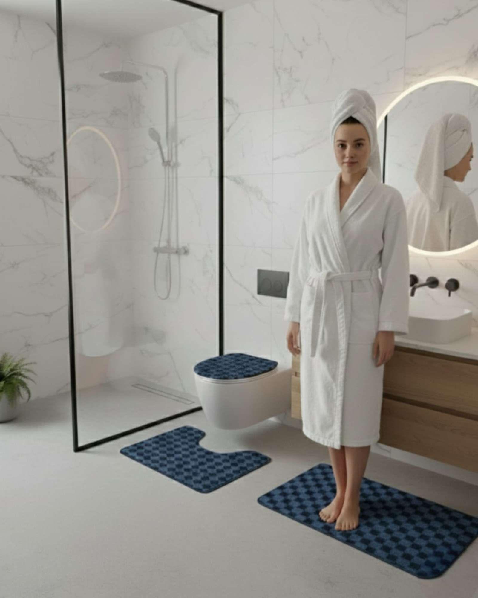 SET DE BAÑO 3 PIEZAS SUAVES Y ABSORBENTES m3-4