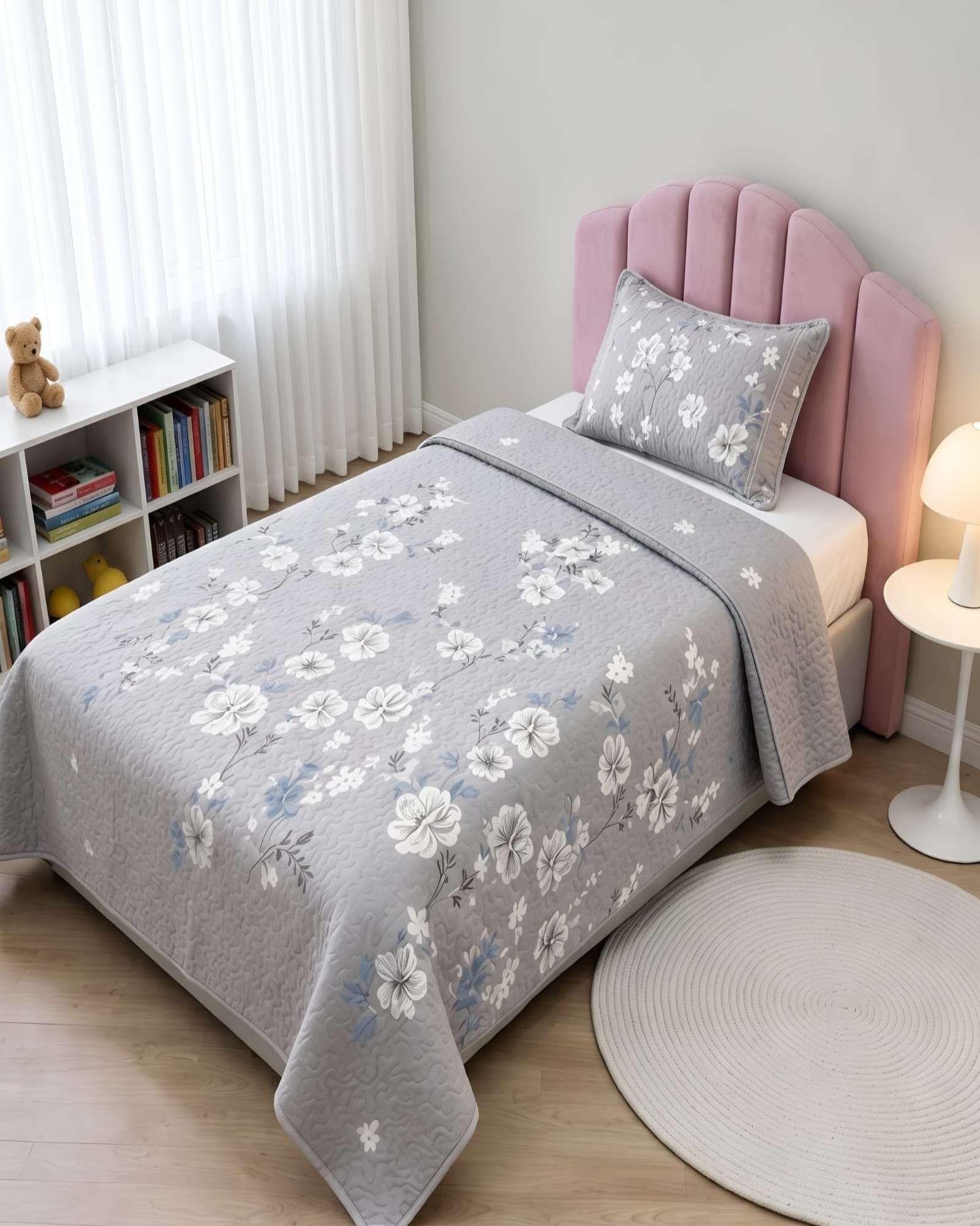 Quilt Delgado De Verano Plaza Y Media Mas Almohada Ultra Suaves m13-3