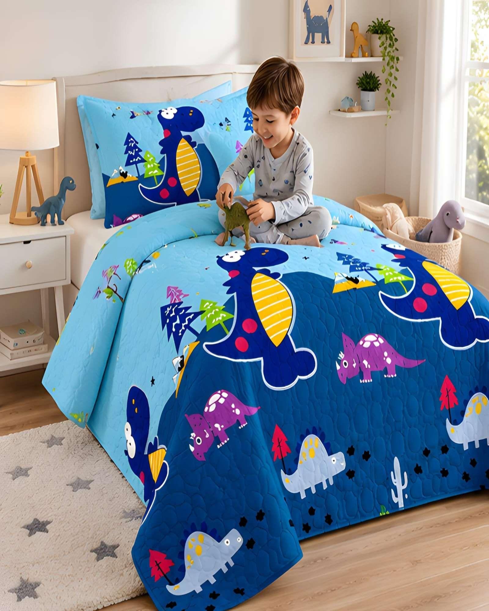 Set Quilt Verano 1.5 Plazas + Almohada + Funda De Almohada 13-0