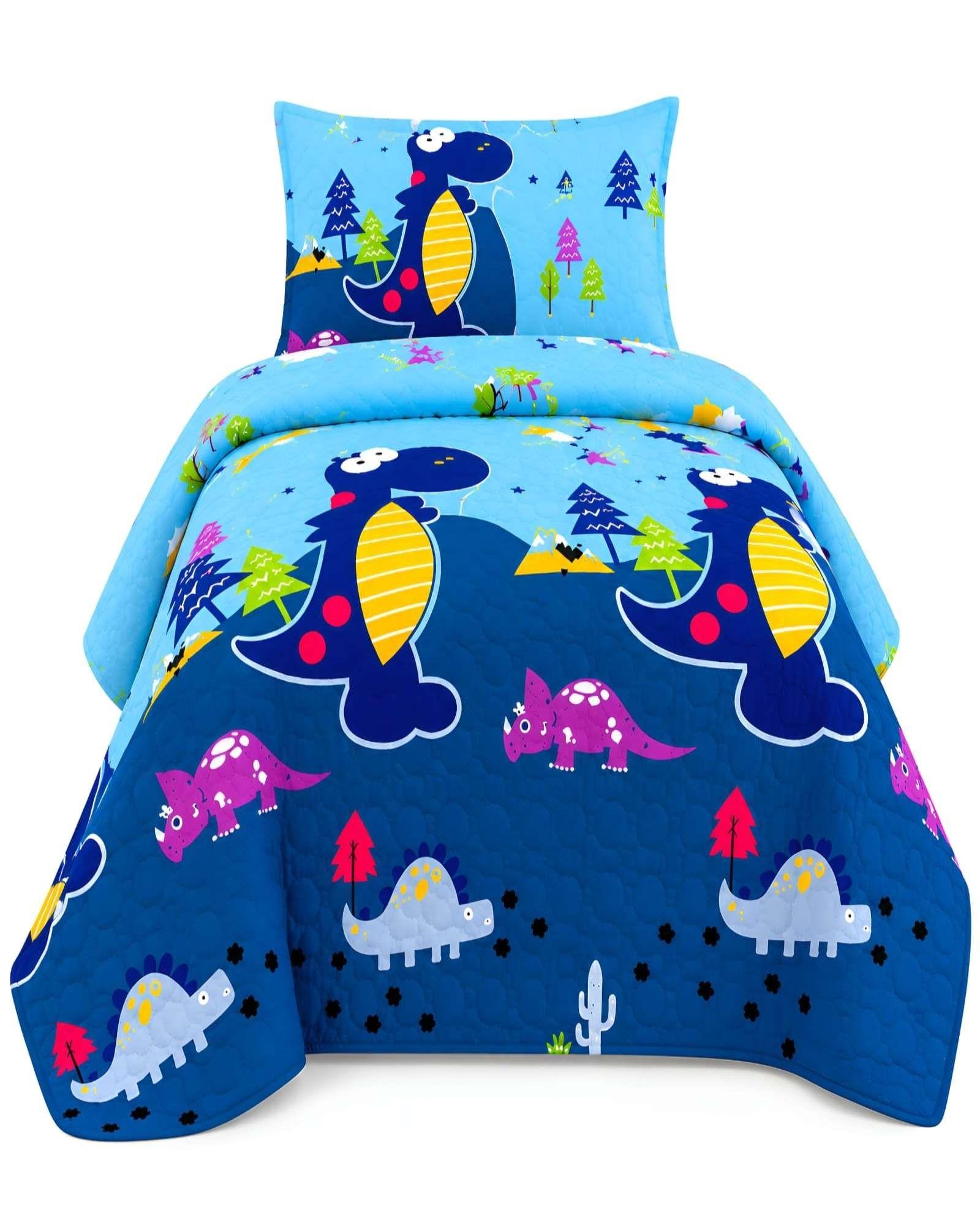 Set Quilt Verano 1.5 Plazas + Almohada + Funda De Almohada 13-4