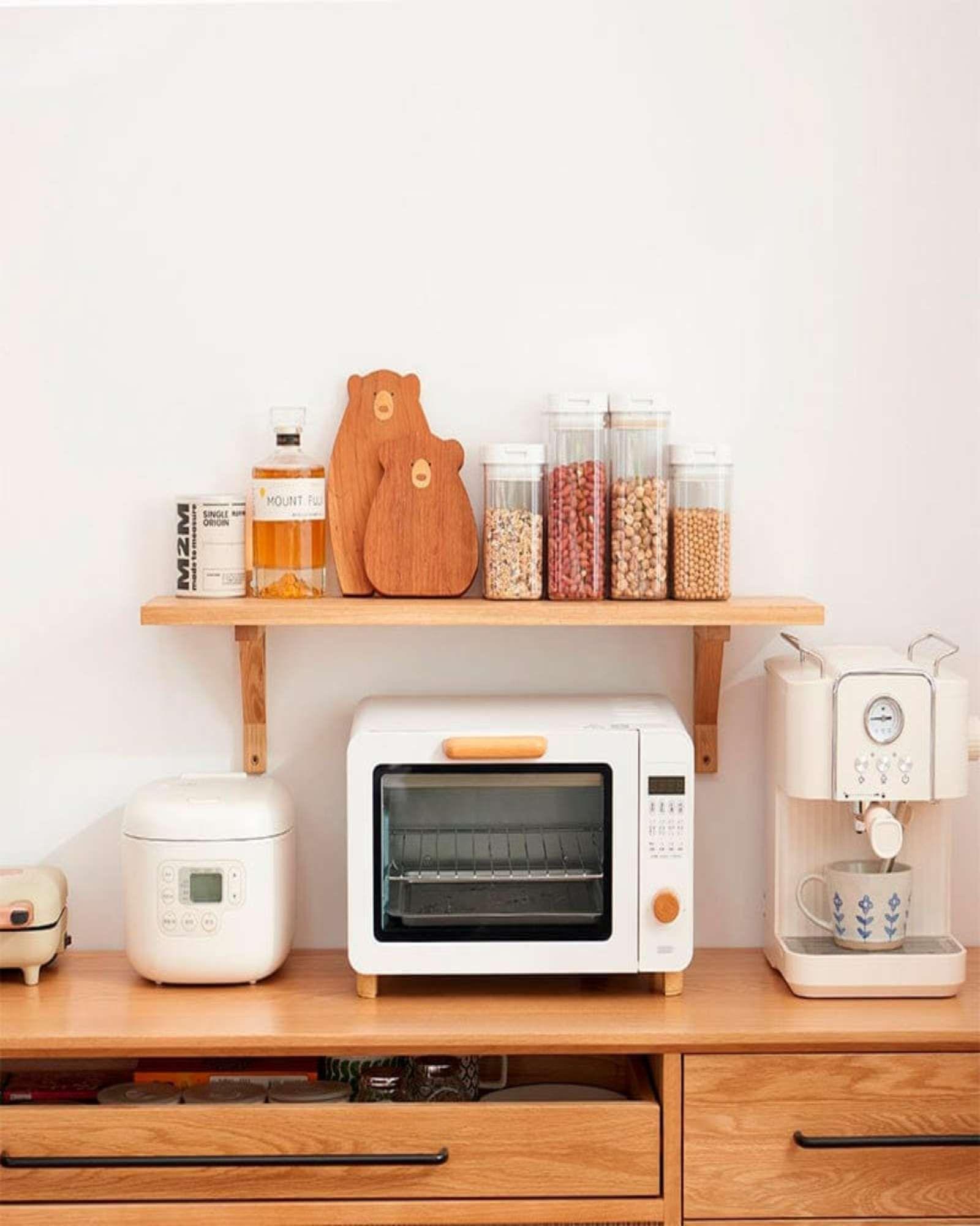 Estante Organizador de Baño Repisas Flotantes de Pared-3