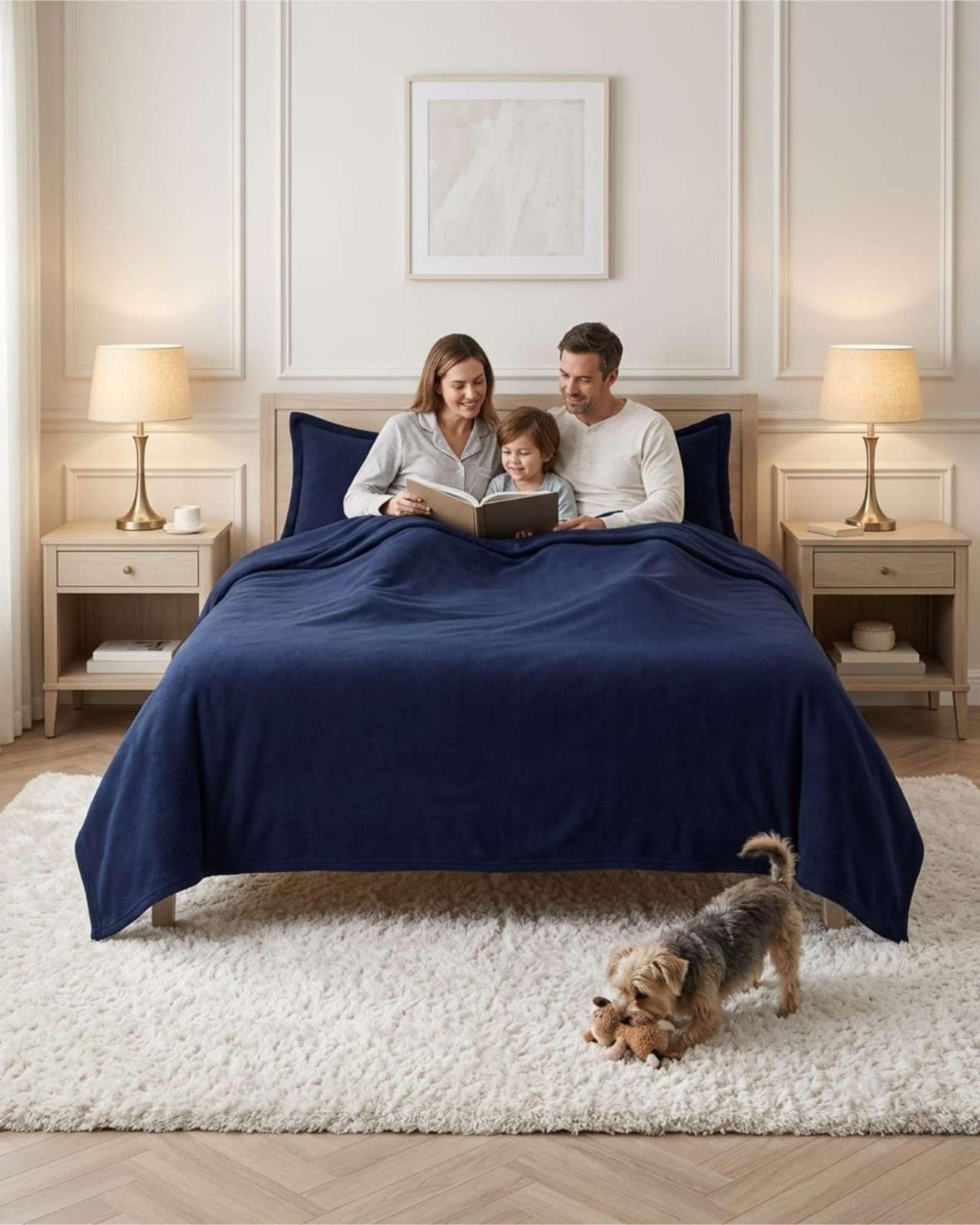 Juego De Sabanas De Polar Ultra Suave 2 Plazas m3-3