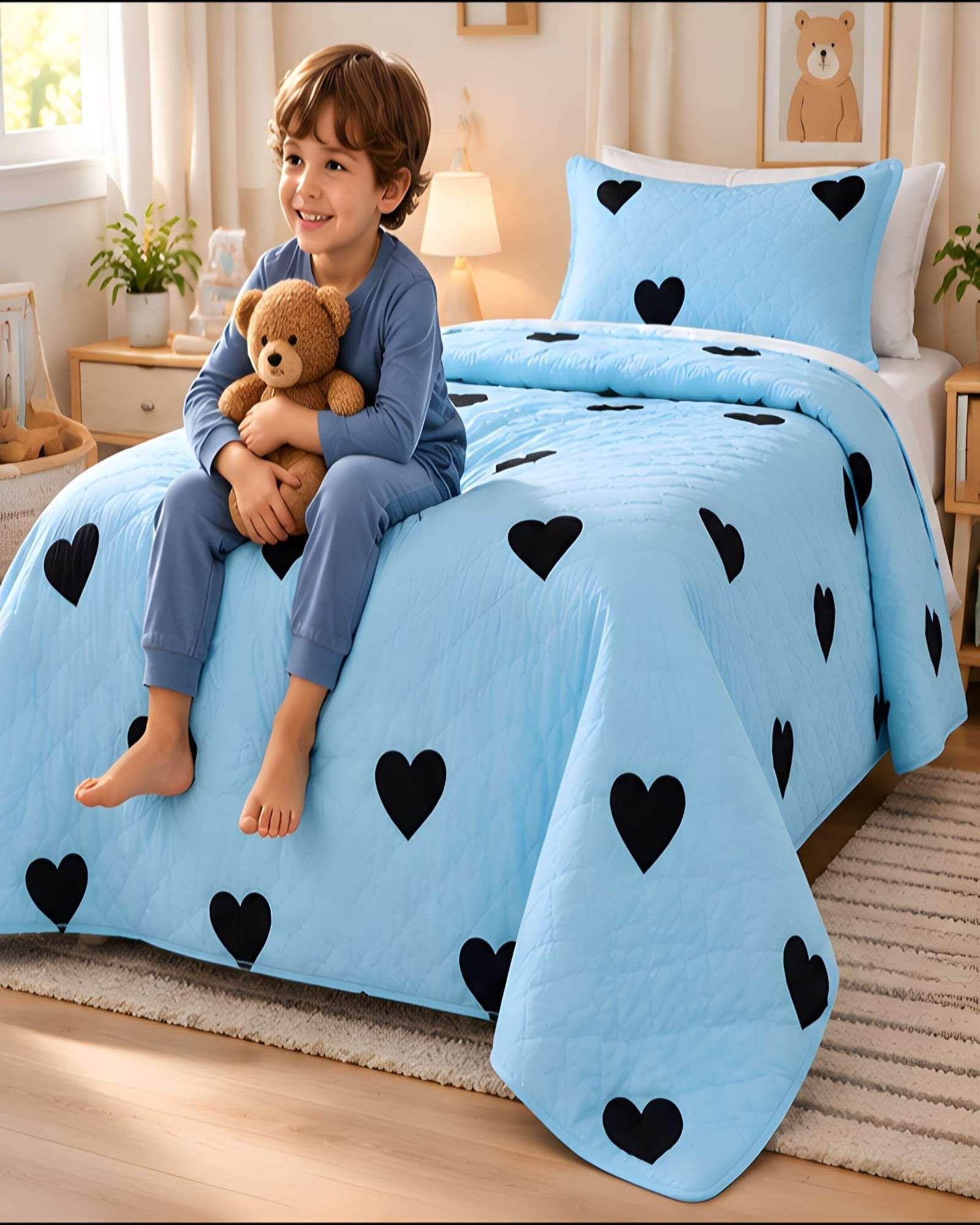 Cubrecamas Quilt de Verano Plaza y Media con Funda 06-0