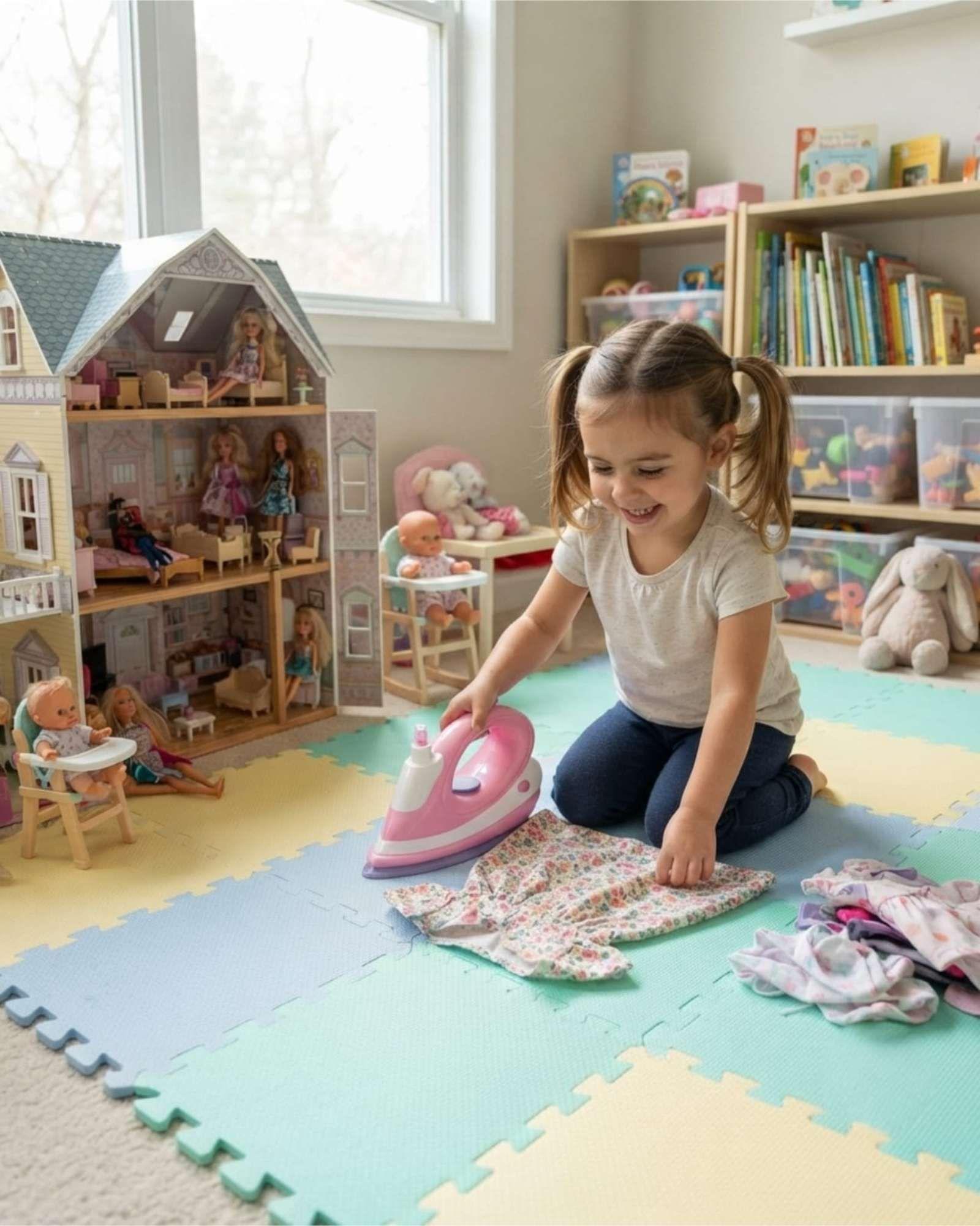 Plancha de Juguete Interactiva para Niñas Con Luces-0