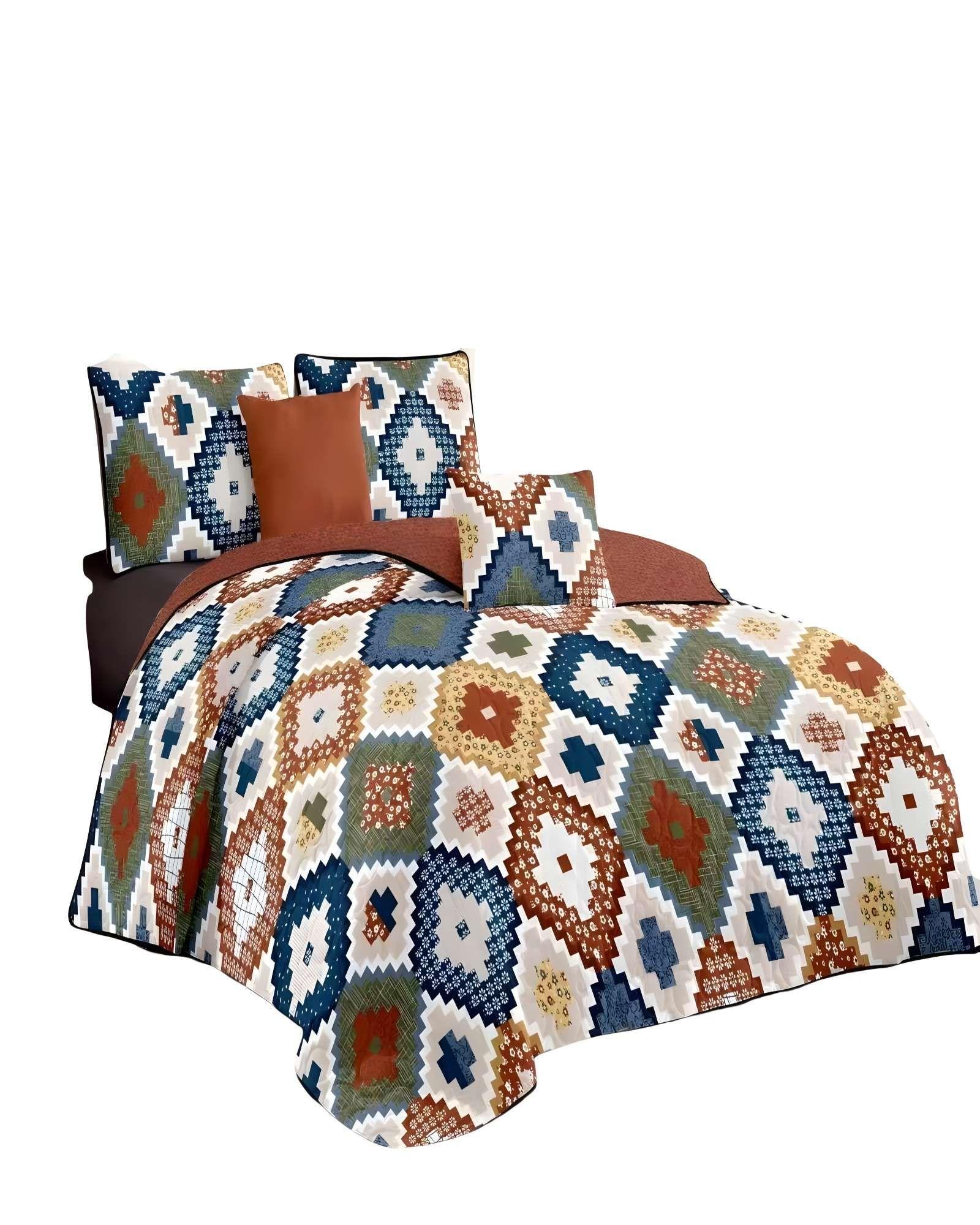 CUBRECAMA QUILT VERANO KING 250 X 270 CM 10-0