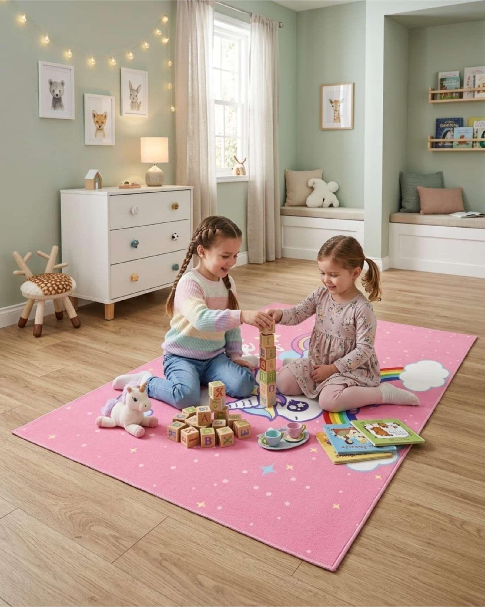 Alfombra Area de Juegos para Niños de 120x180cm m5-2