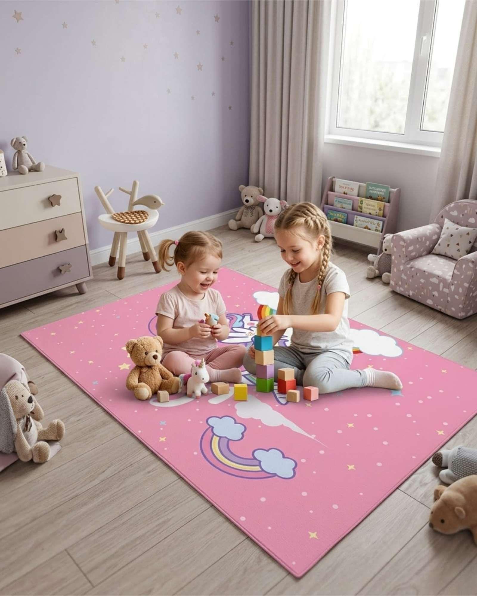 Alfombra Area de Juegos para Niños de 120x180cm m5-4