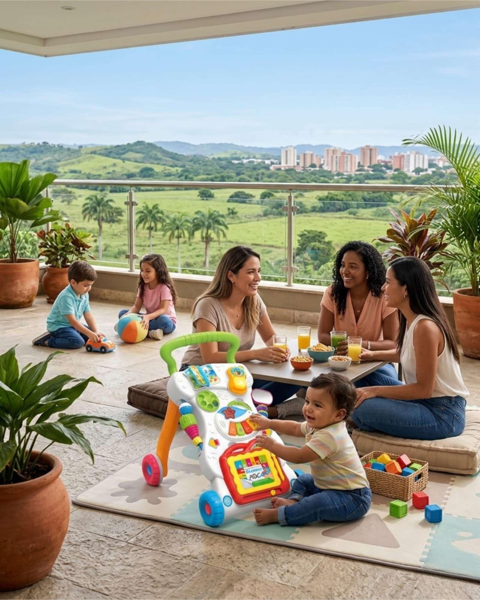 Andador Caminador Bebé 2 En 1 Didáctico E Interactivo-2