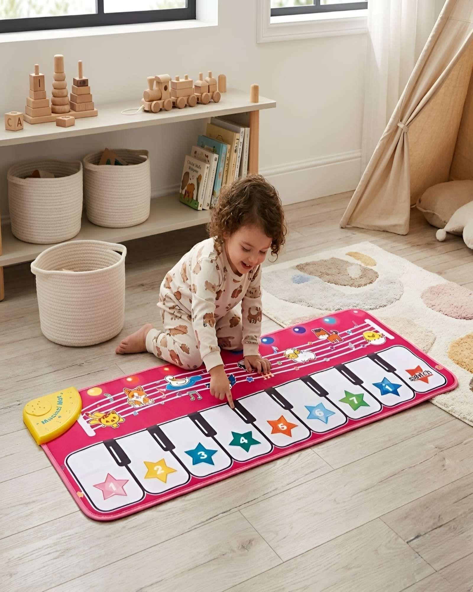 Alfombra Musical Sensorial para Niños y Bebés 01-2