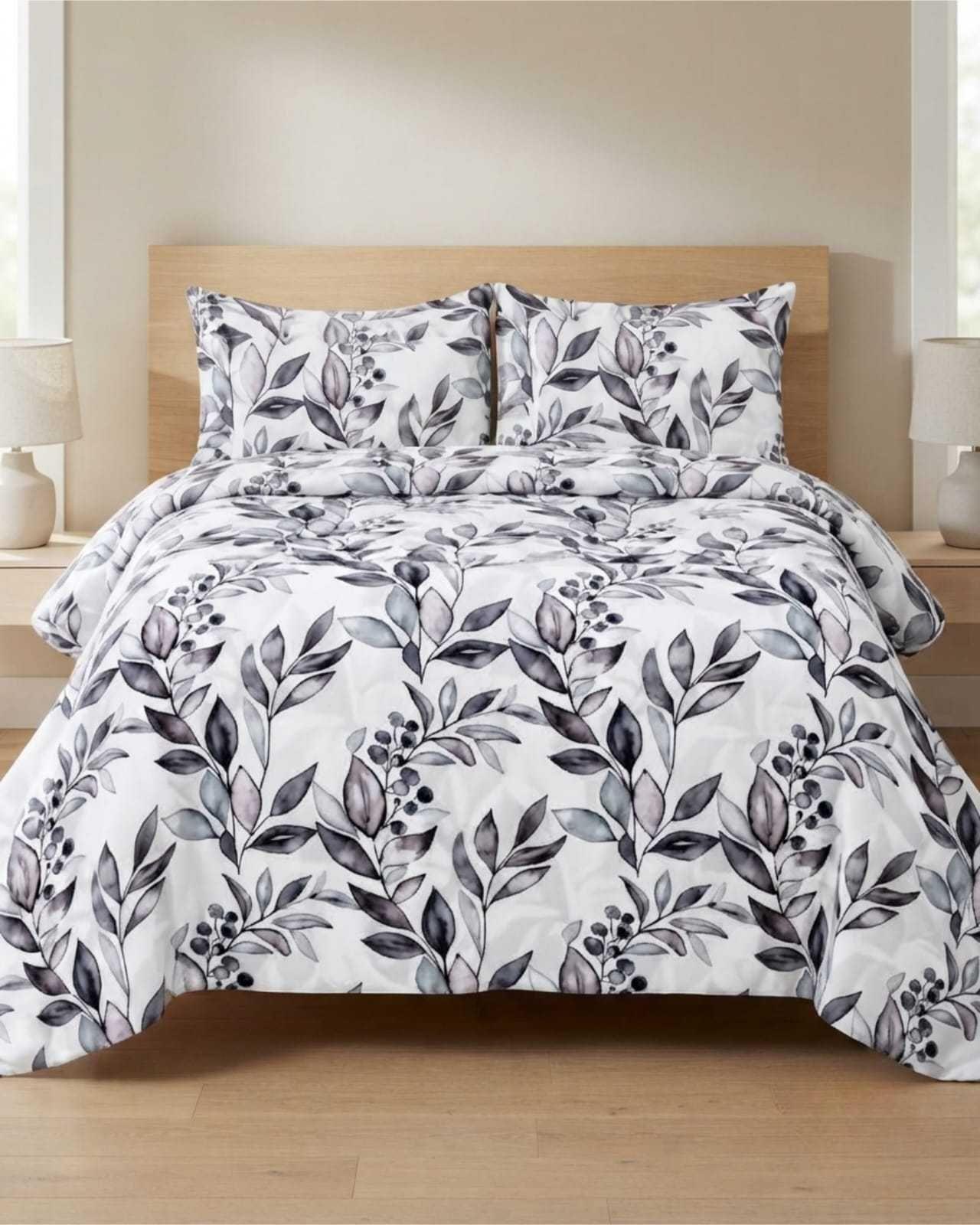 Cubrecamas Delgado 2 Plazas Mas Almohadas Ideal Para Verano m19-3