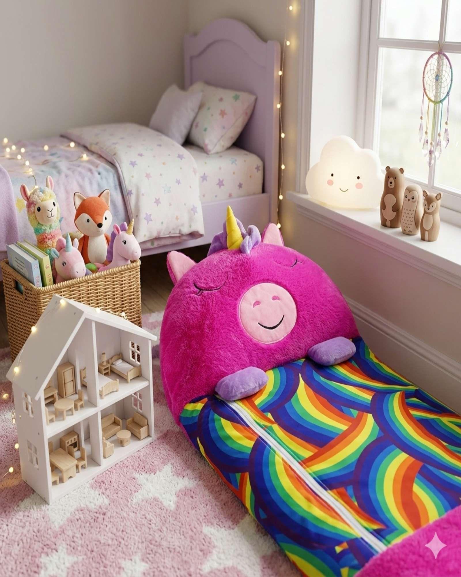 Saco de Dormir Para niños 2 en 1: Almohada y Saco Happy Nappers m5-4