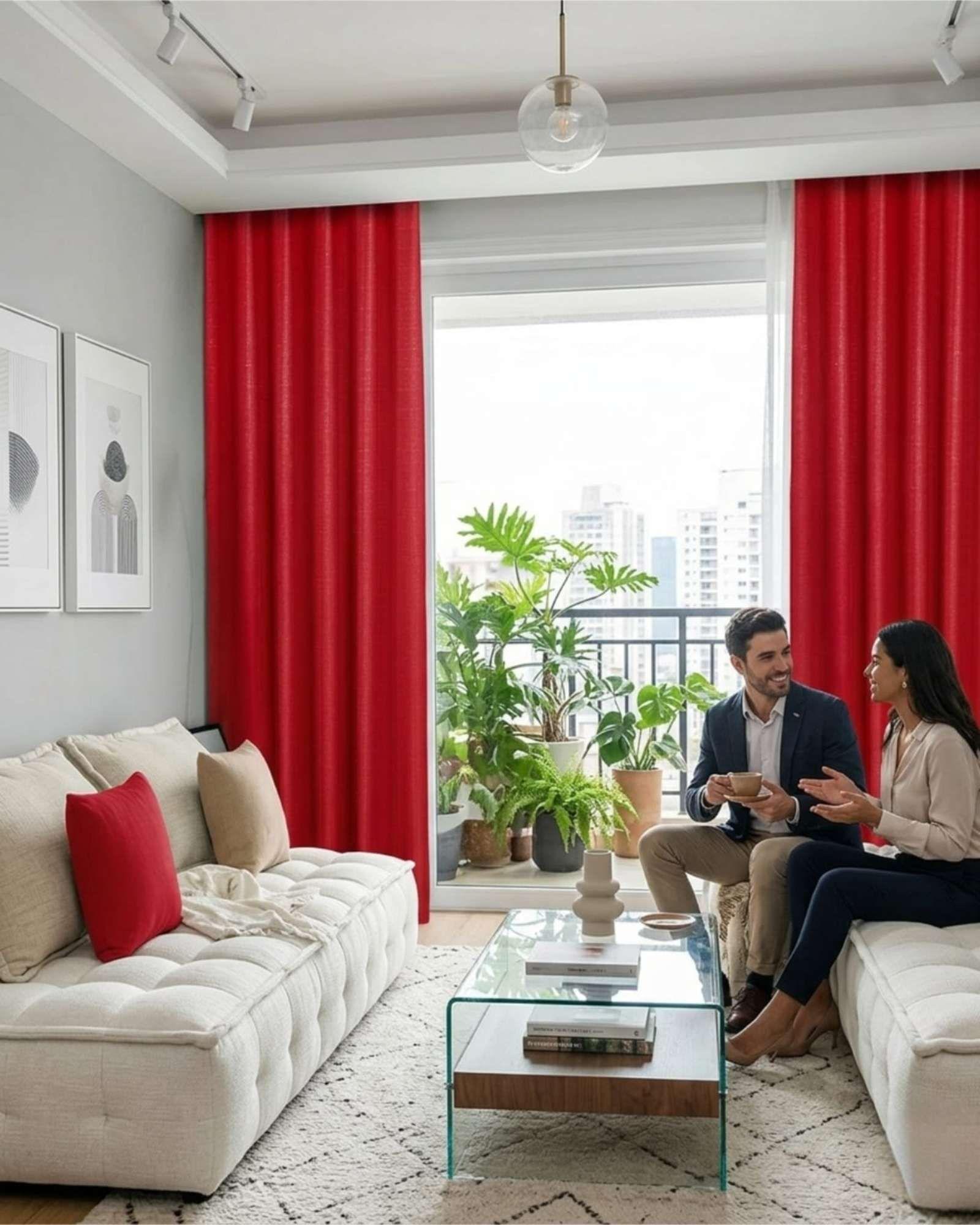 Juego de Cortinas Blackout Premium Engomadas m16-2