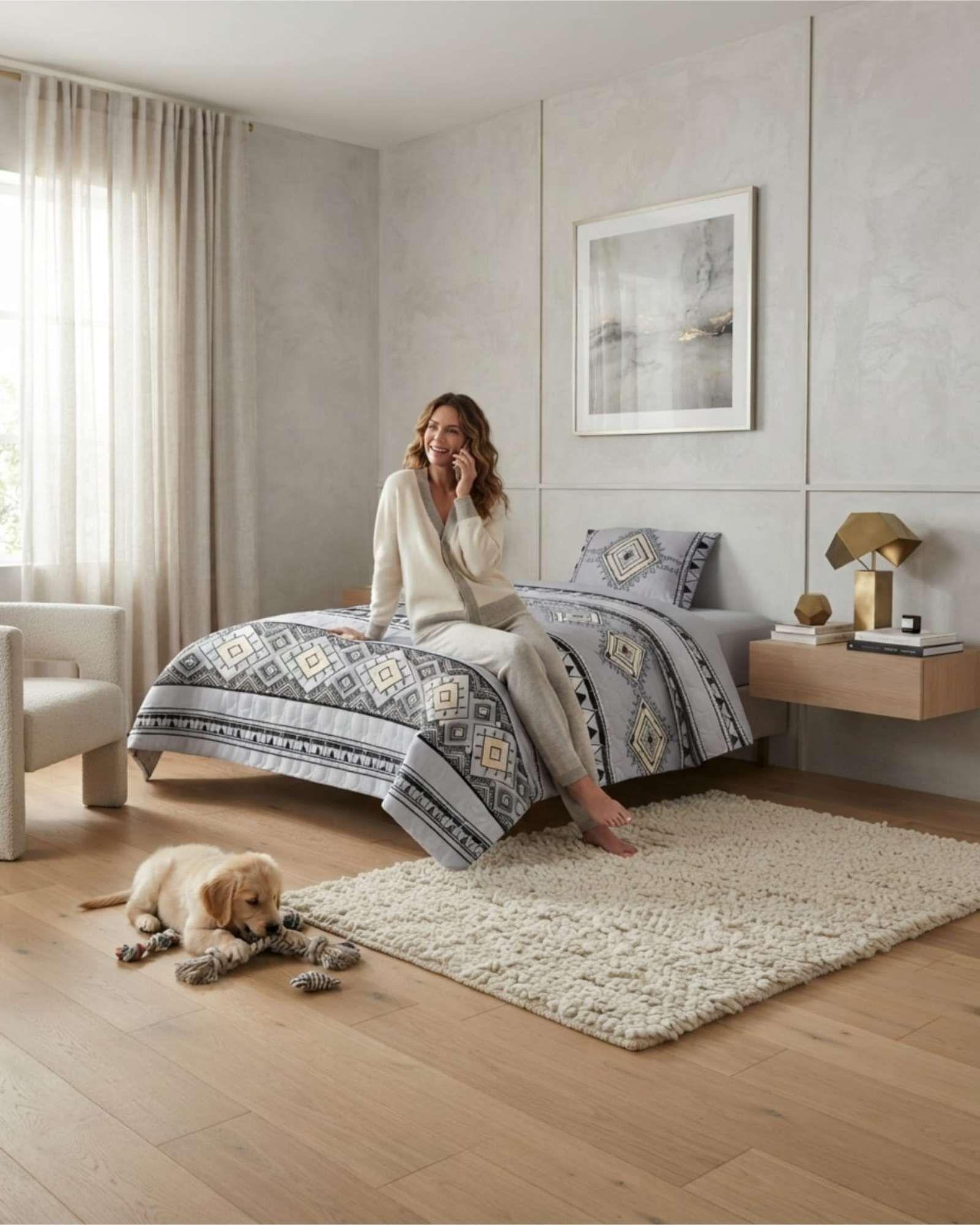 Quilt De Verano Delgado Y Fresco Plaza Y Media m3-1