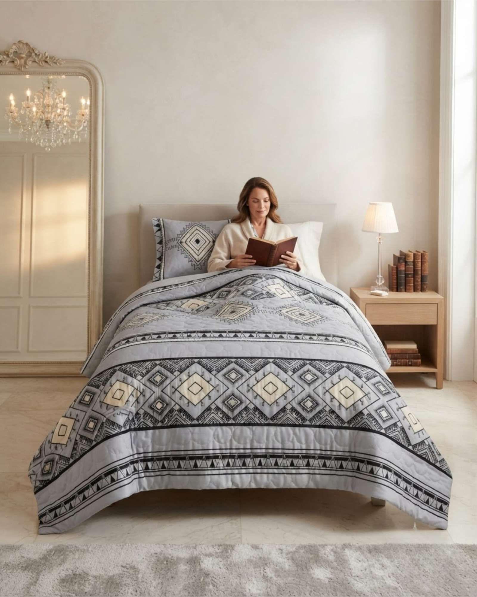 Quilt De Verano Delgado Y Fresco Plaza Y Media m3-2