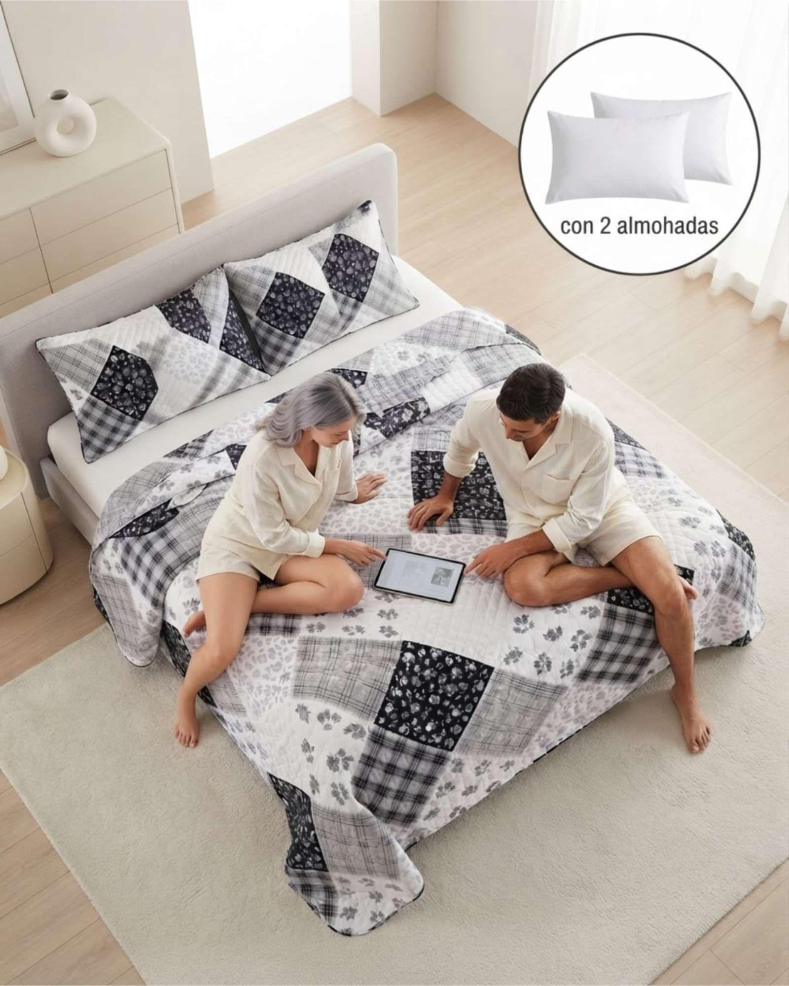 Quilt De Verano Mas Almohadas Textura Ultra Suave King m16-3