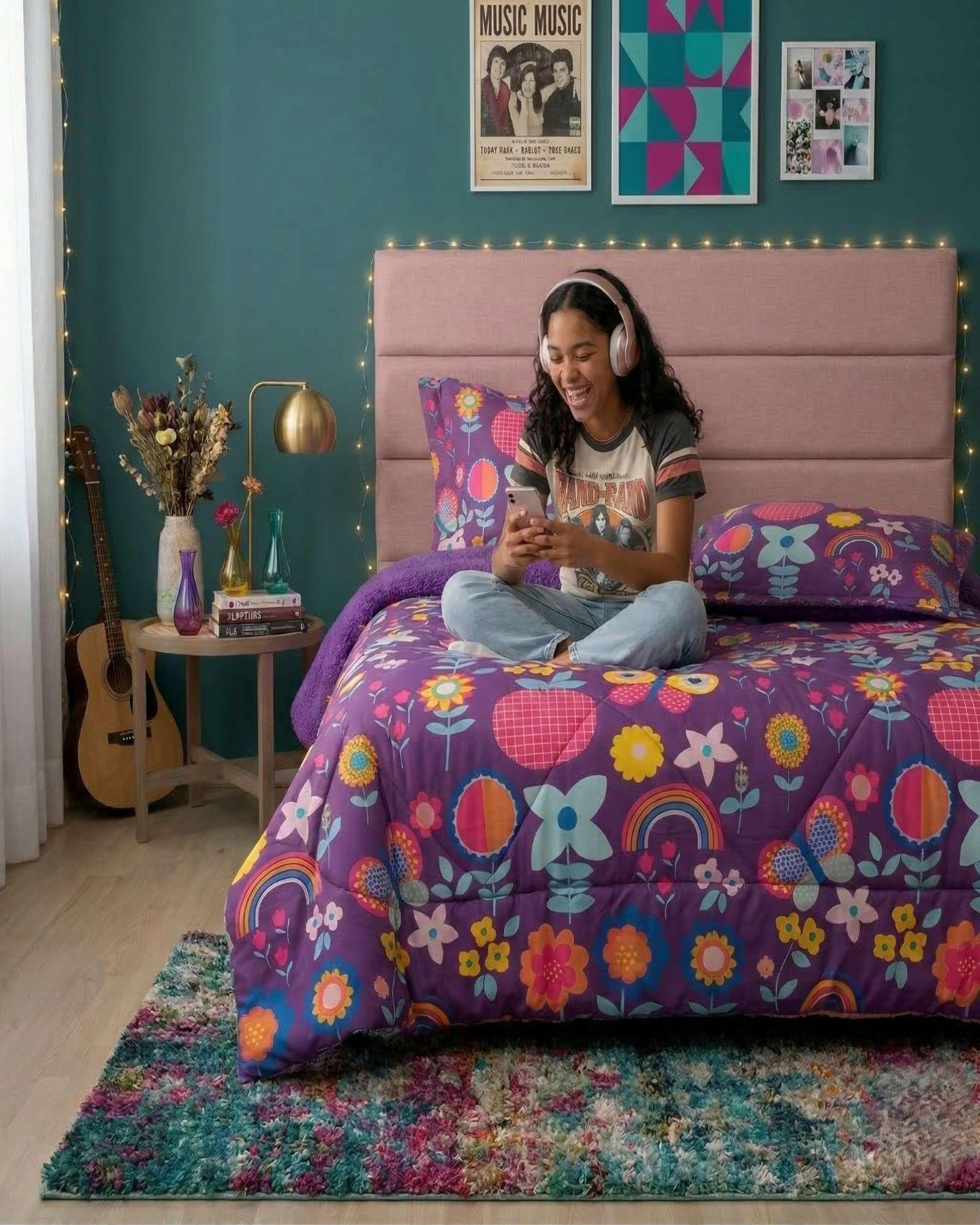 Plumón Plaza y Media con Chiporro Sherpa Kids Deluxe A1-2