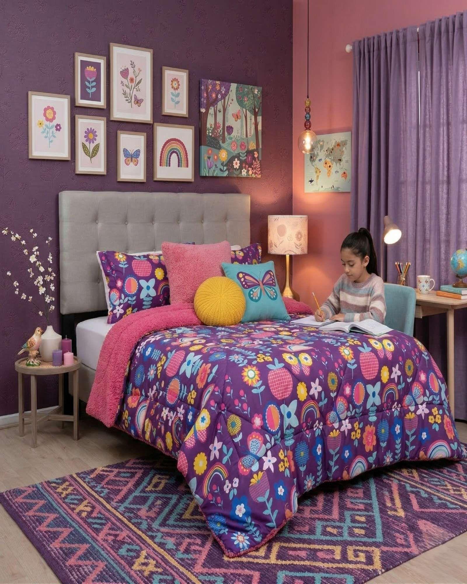 Plumón Plaza y Media con Chiporro Sherpa Kids Deluxe A1-3