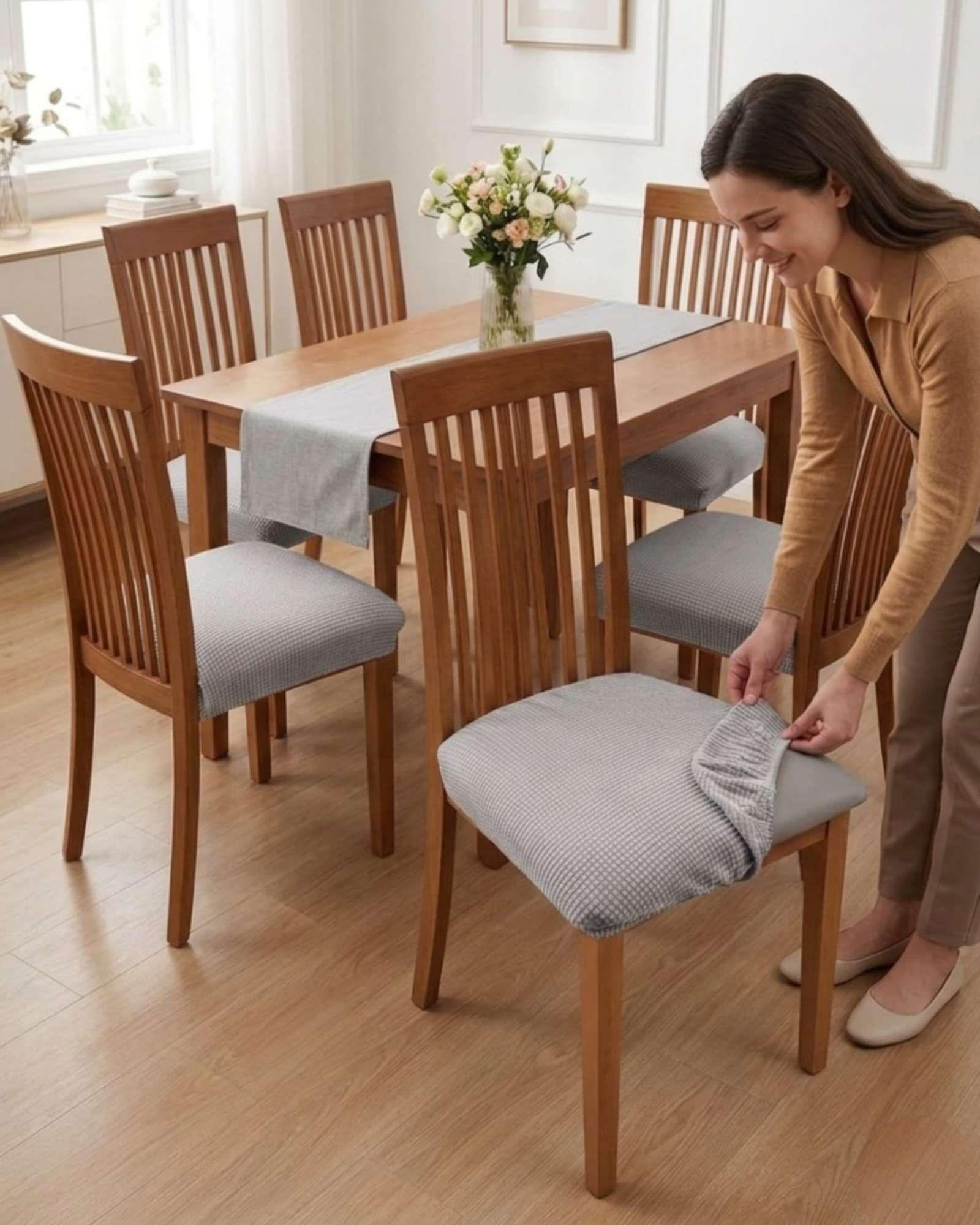 Fundas de Asiento para Sillas de Alta Calidad con Textura Nido de Abeja B6-0