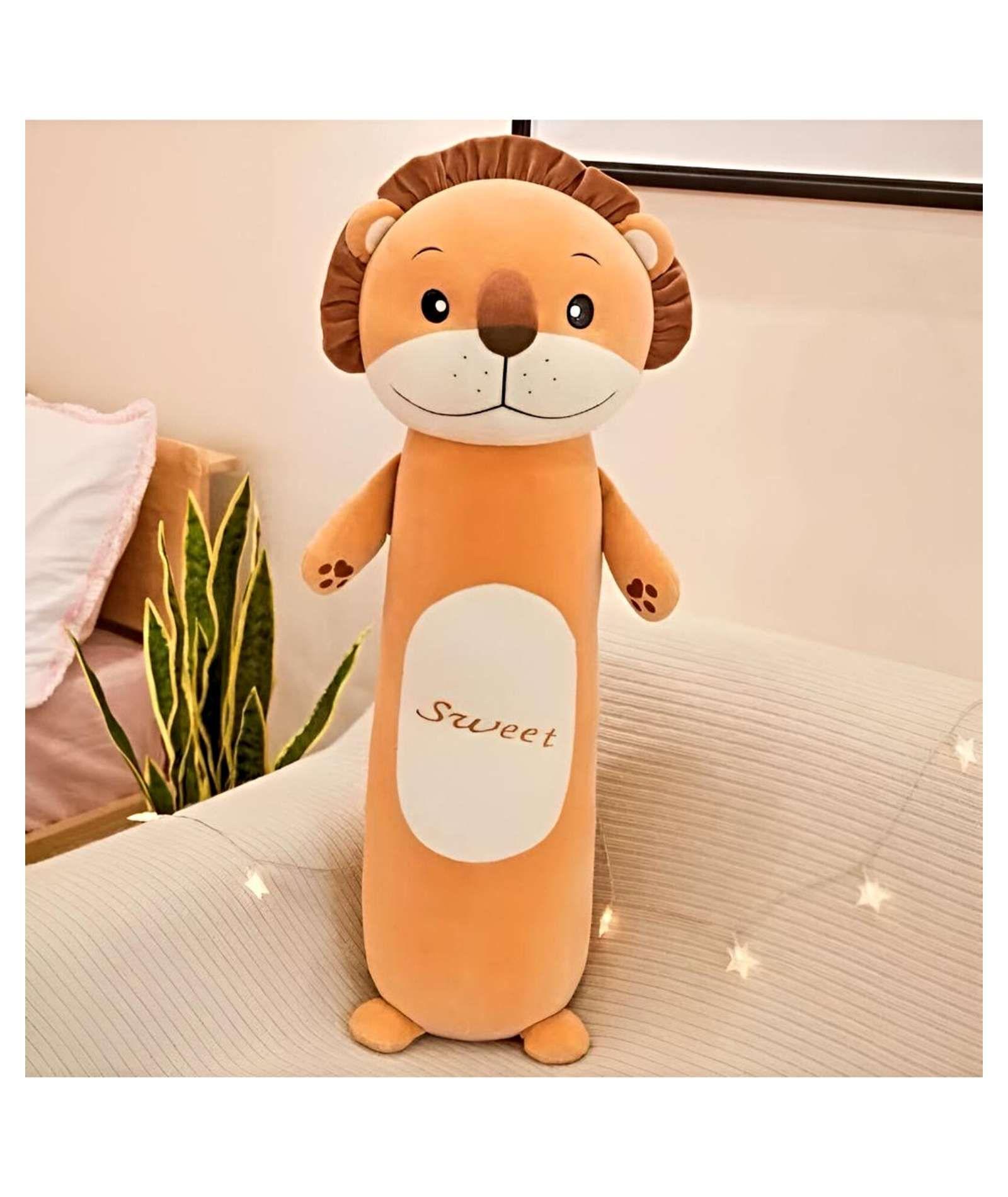 COJIN PELUCHE LEON AMARILLO-2
