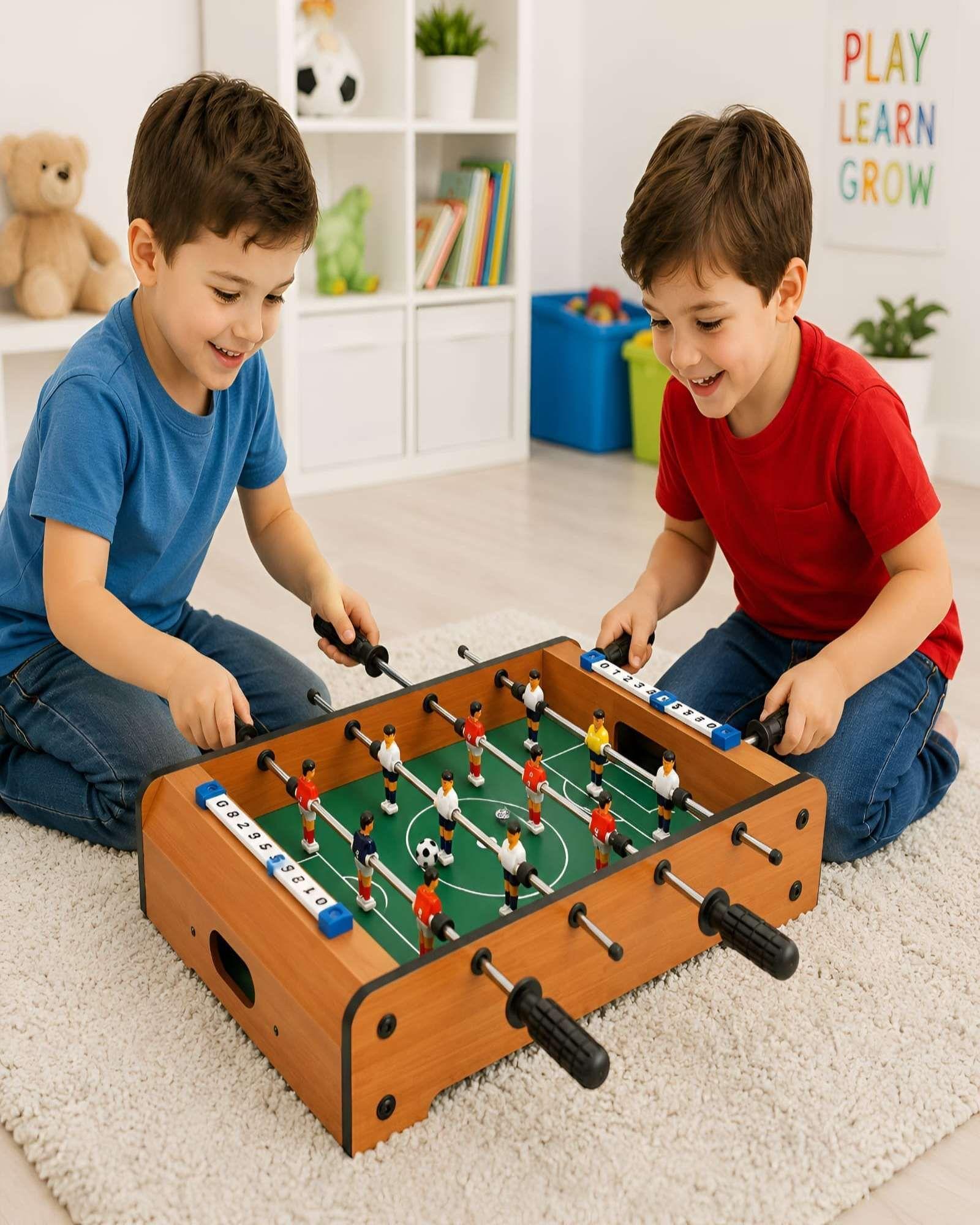 Taca Taca de Mesa Mini Fútbol de Madera Juego Infantil-4