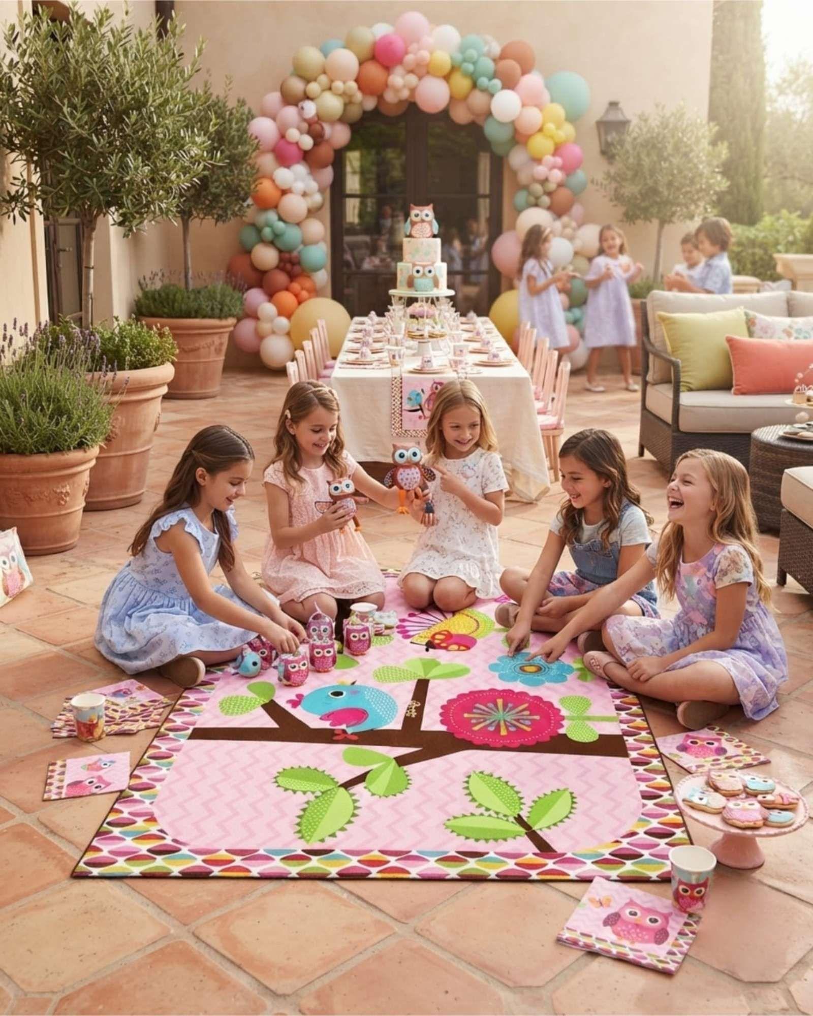 Alfombra De Juegos Antideslizante Para Niños - 120x180 m7-0