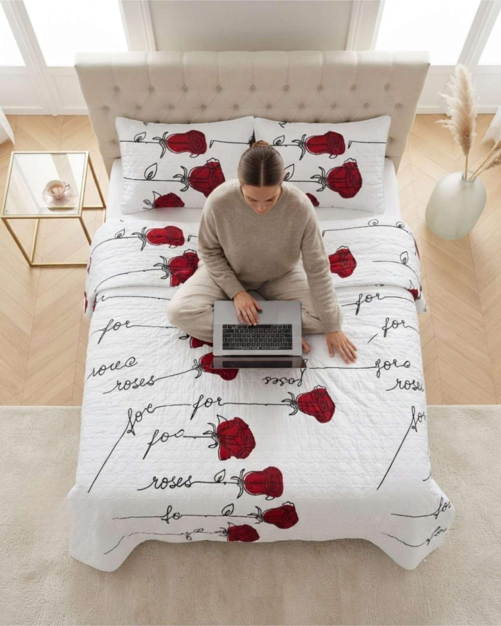 Quilt De Verano Mas Almohadas Textura Ultra Suave King m11-2