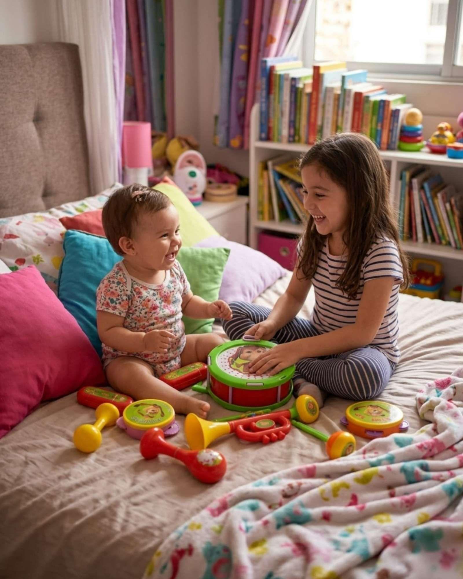 Kit Instrumentos Musicales Didacticos Para Niños Set 2en1-3