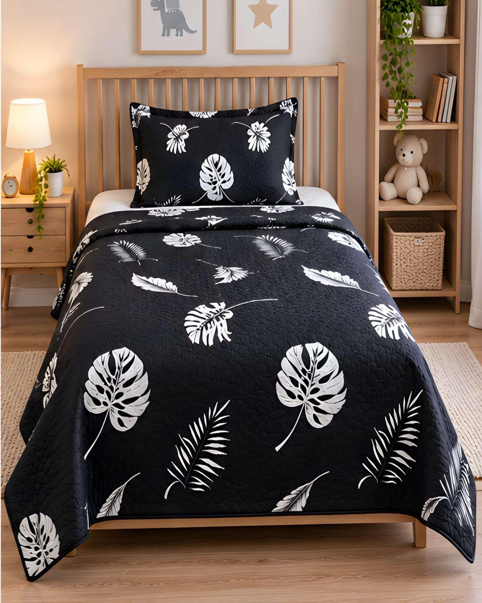 Set de Cubrecama y Funda de Almohada 1.5 plaza 180x230cm A4-2