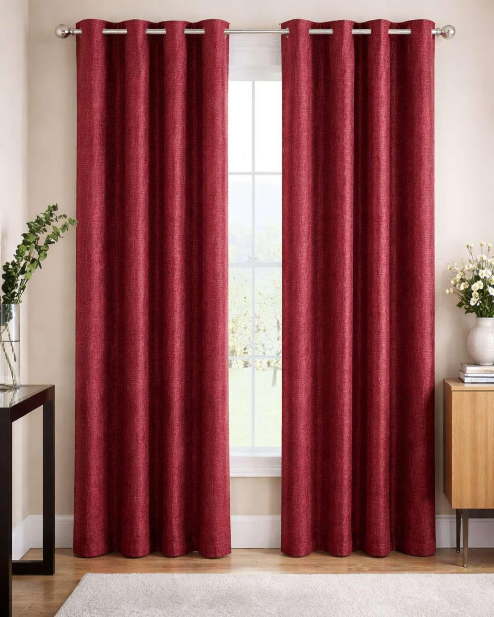 Set 2 Cortinas Blackout Aislantes De Ojales Metalicos m2-0