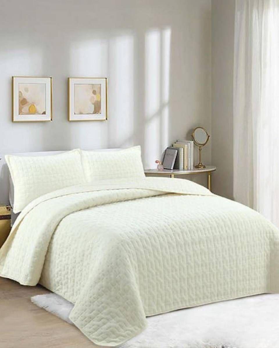 CUBRECAMA QUILT PLUSH DELGADO 2PLAZAS 230X250CM GS09-3