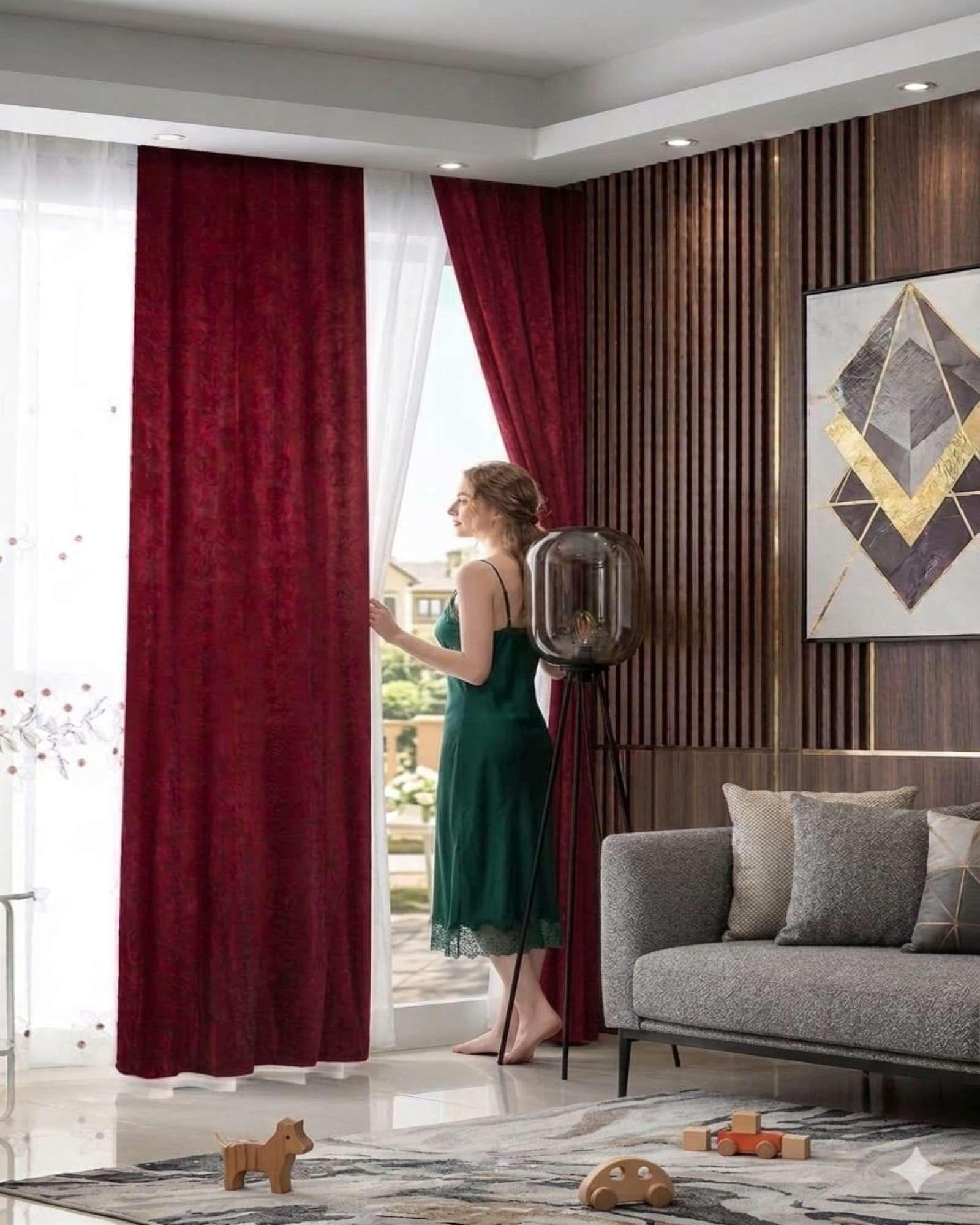 Set 2 Cortinas Velvet Aterciopeladas con Ojales 140x230 cm m5-0