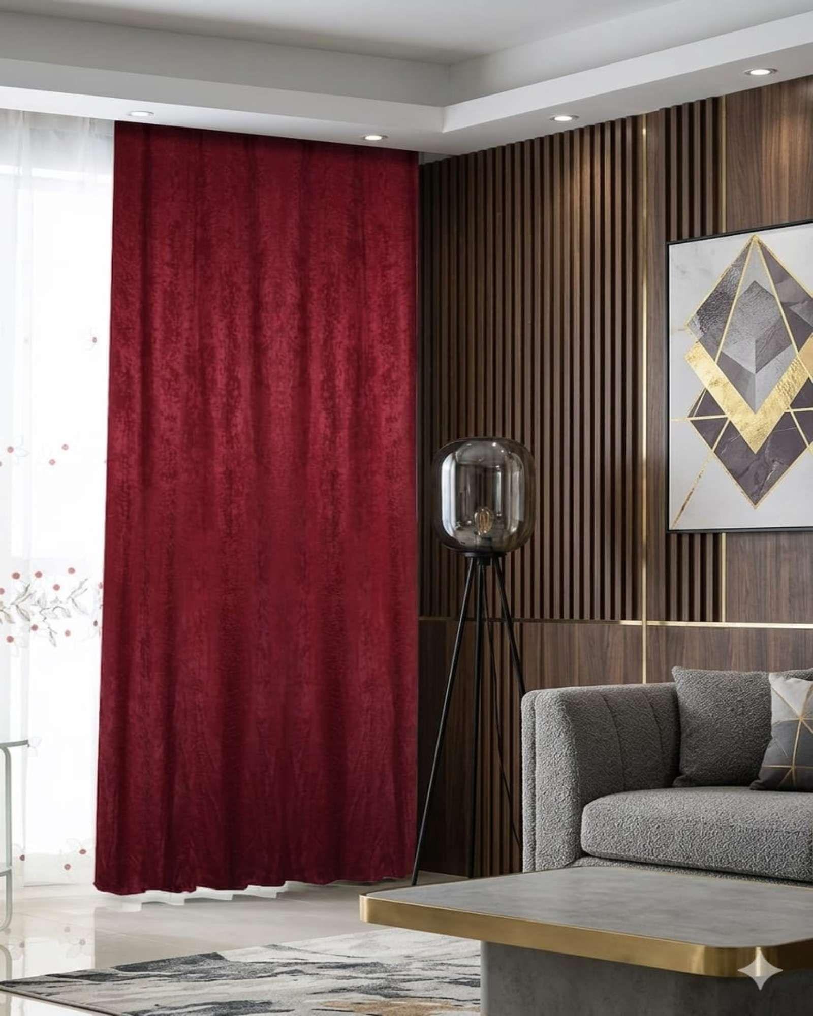 Set 2 Cortinas Velvet Aterciopeladas con Ojales 140x230 cm m5-1