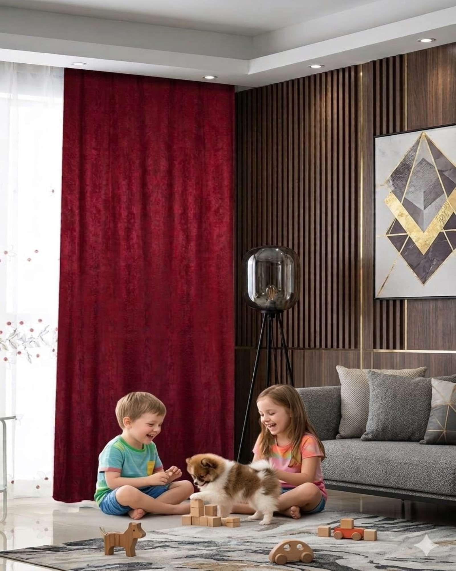 Set 2 Cortinas Velvet Aterciopeladas con Ojales 140x230 cm m5-3