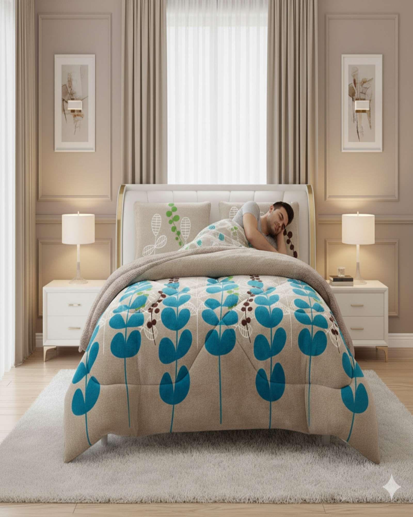 Cubrecama Plumón Chiporro King Extra Suave Térmico Premium P02-3