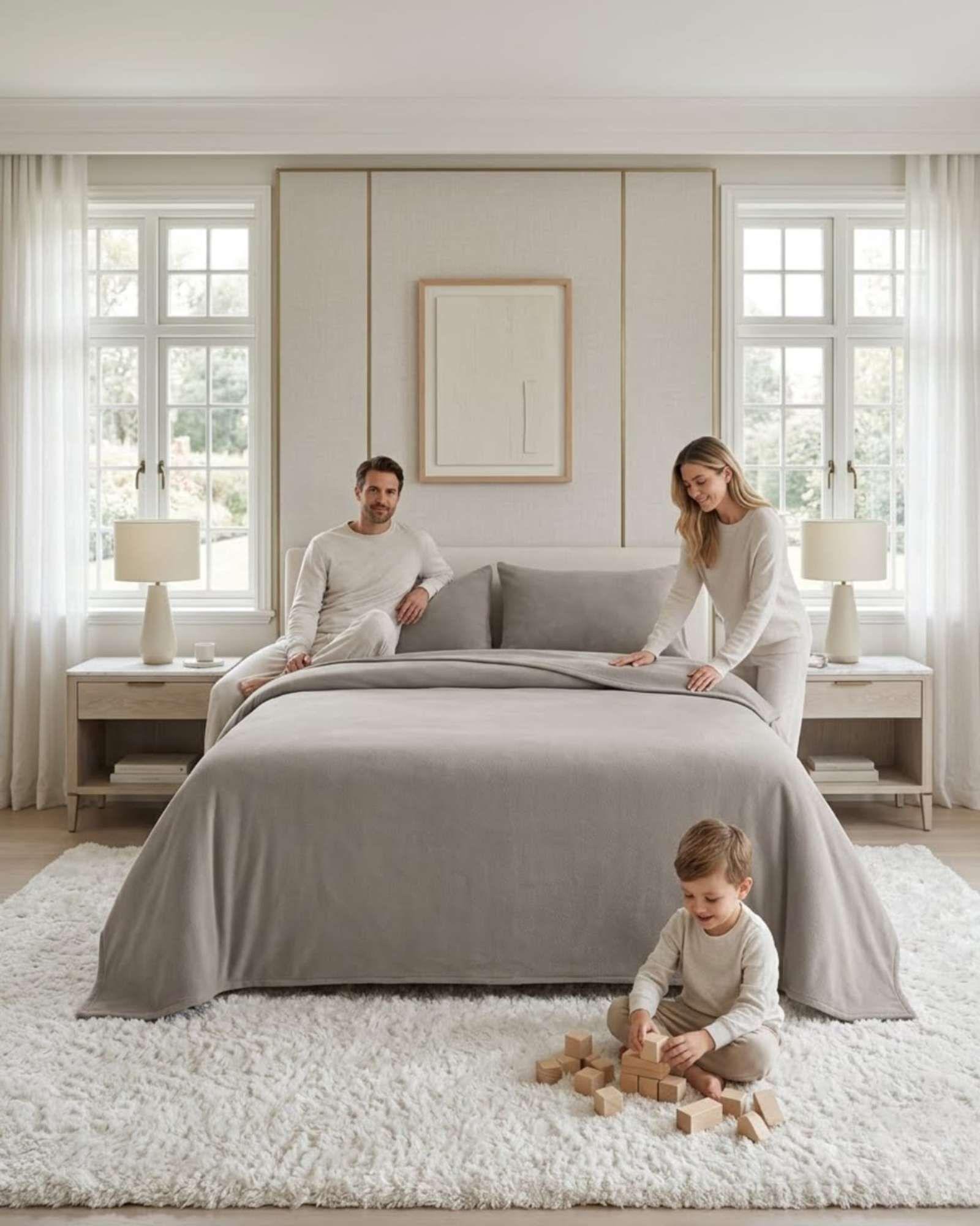 Juego De Sabanas De Polar Ultra Suave 2 Plazas m7-2