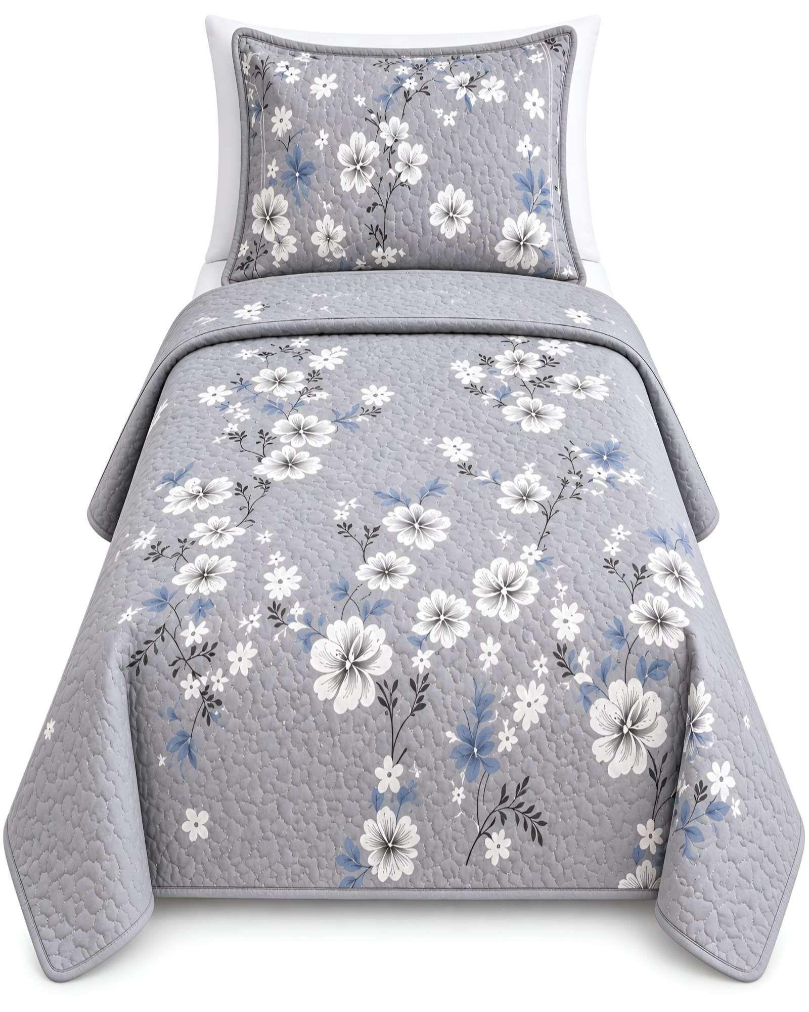 Quilt Delgado De Verano Plaza Y Media Ultra Suave m13-5