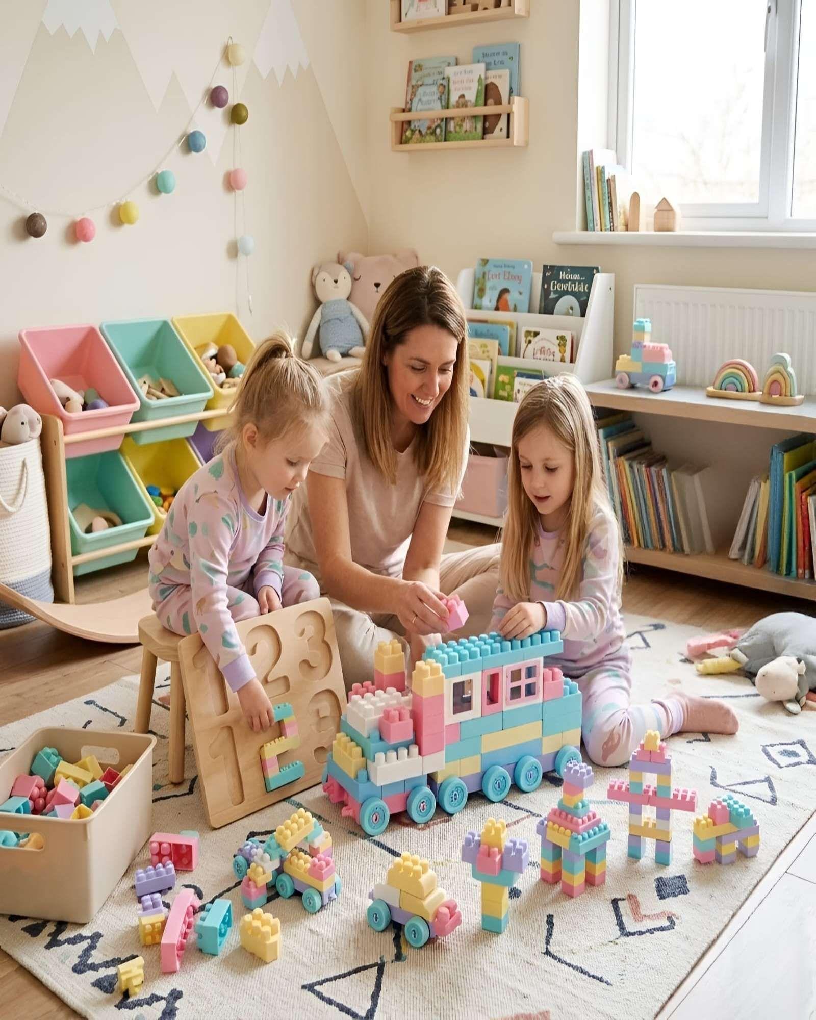 Bloques Creativos De Construcción Para Niños 320 Piezas-3