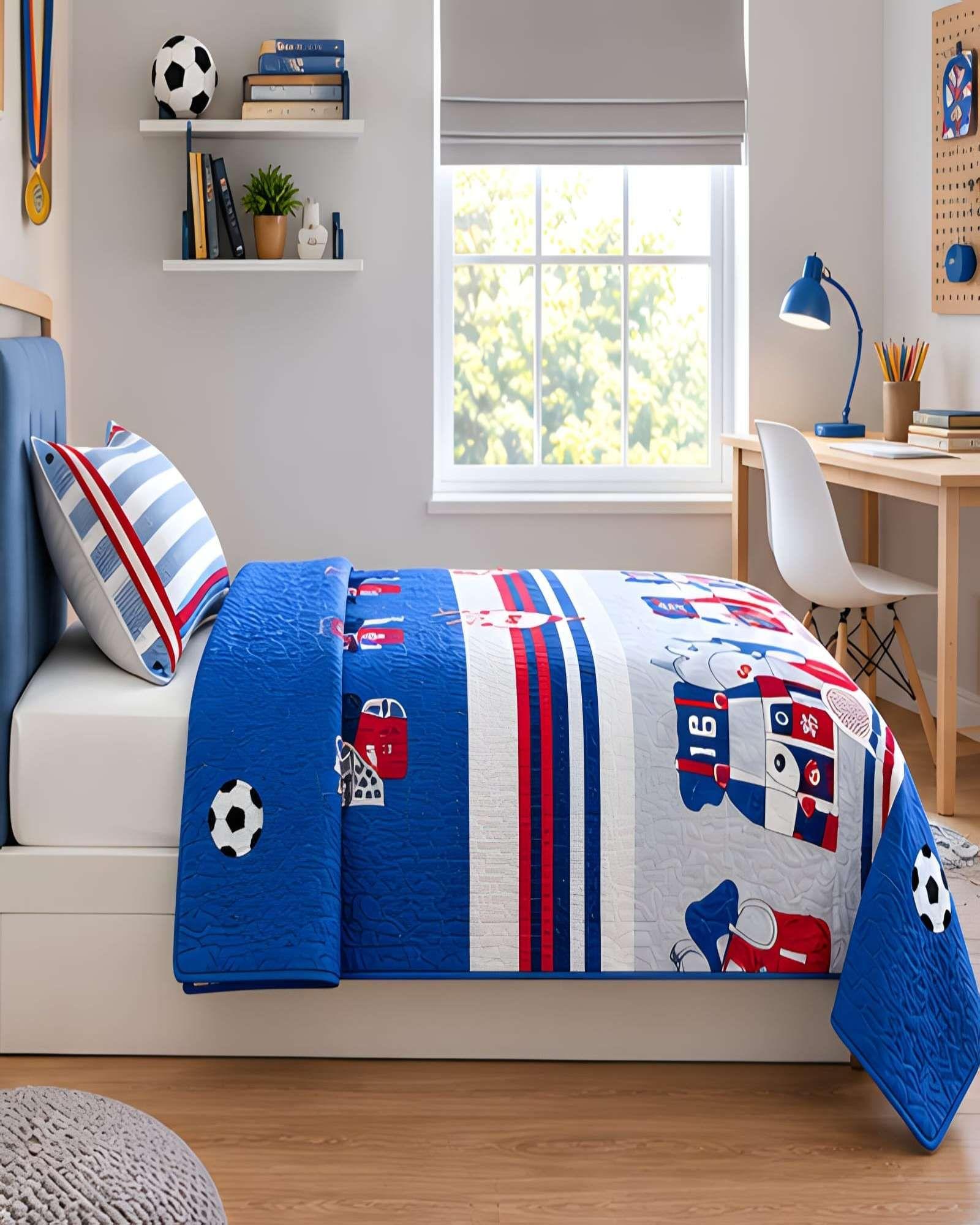 Set de Cubrecama y Funda de Almohada 1.5 plaza 180x230cm A3-3