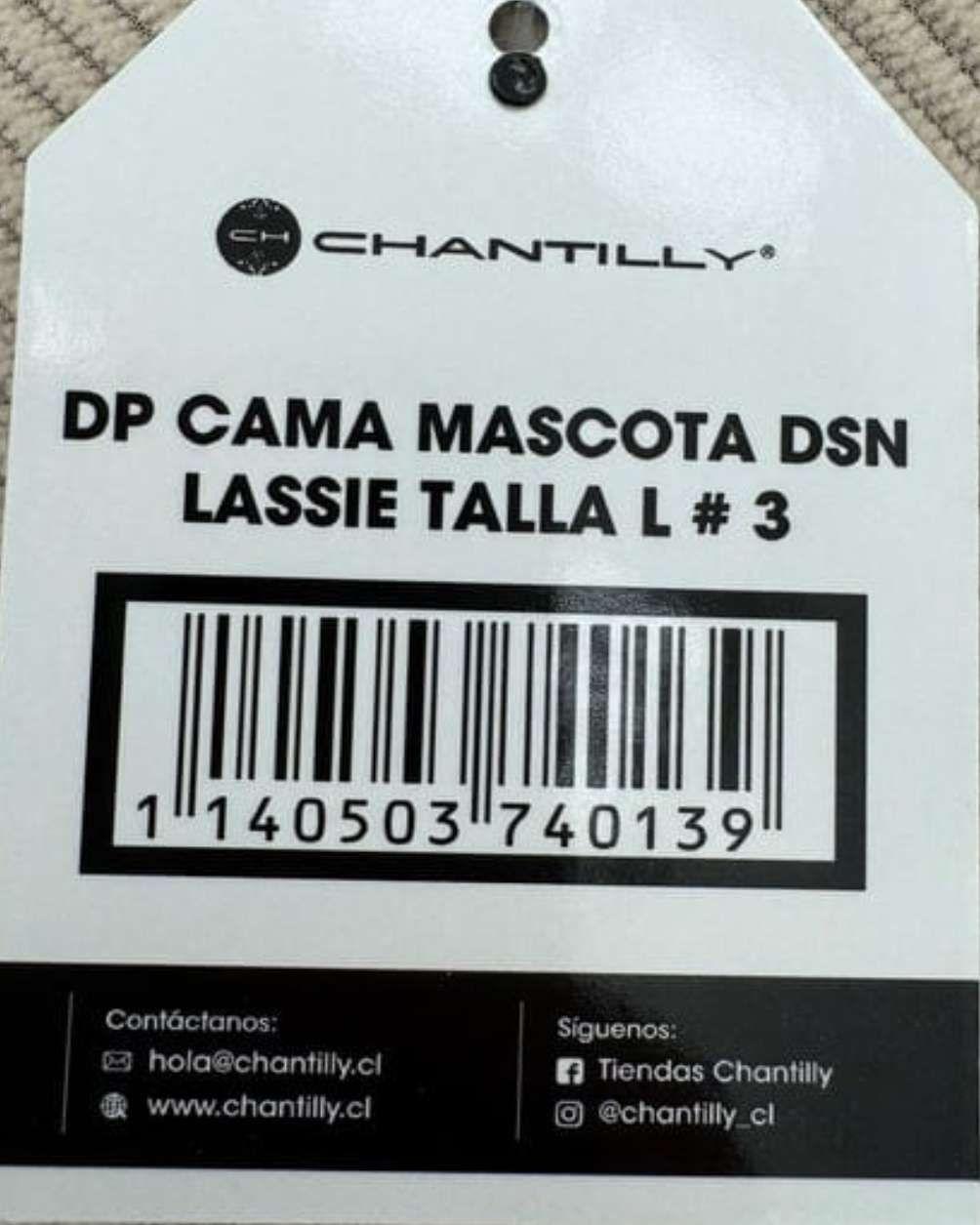 Cama de Mascota DSN Lassie Talla L / Café perro-3