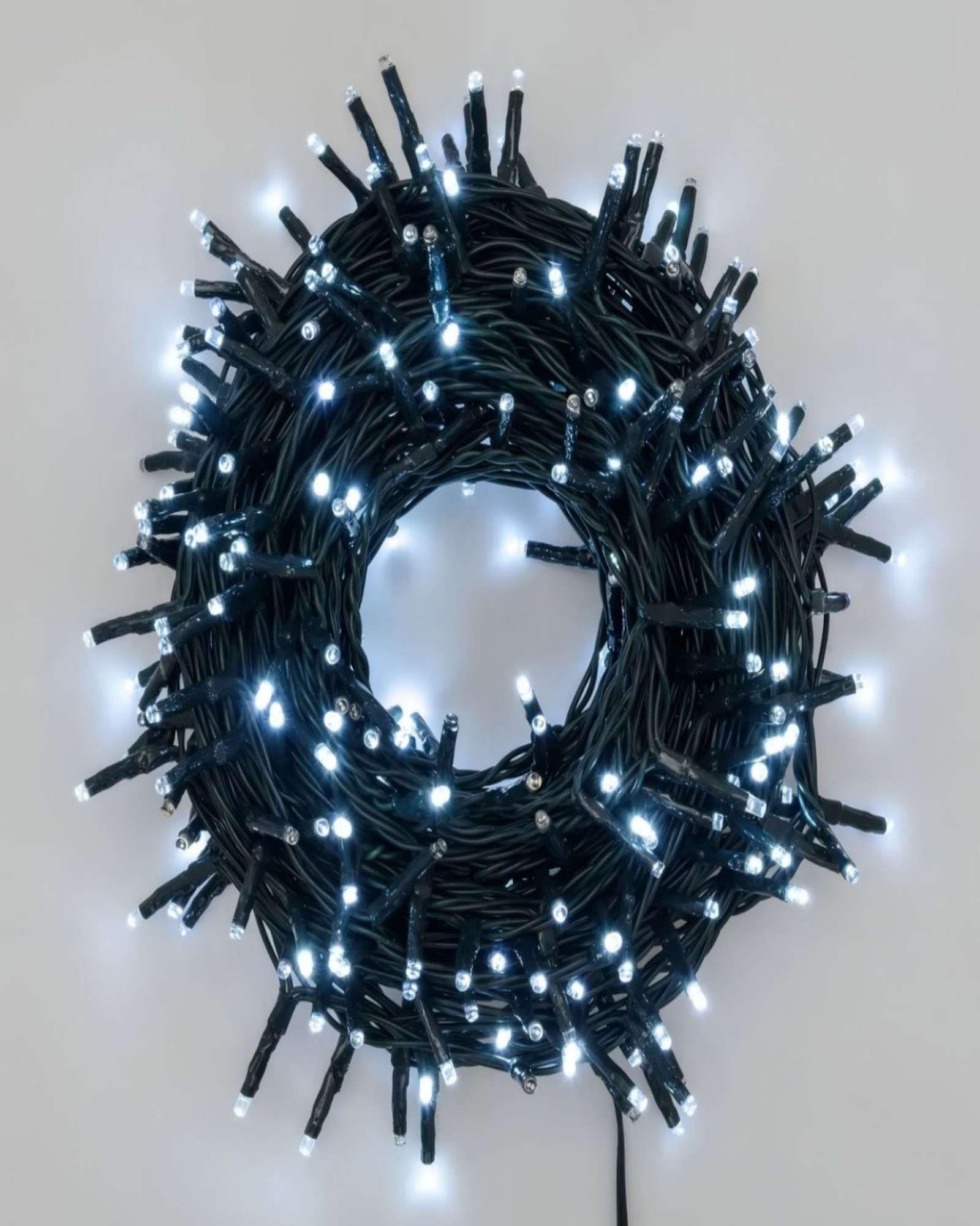 400 Luces Led Guirnalda NAVIDAD Blancas  Lineales-1