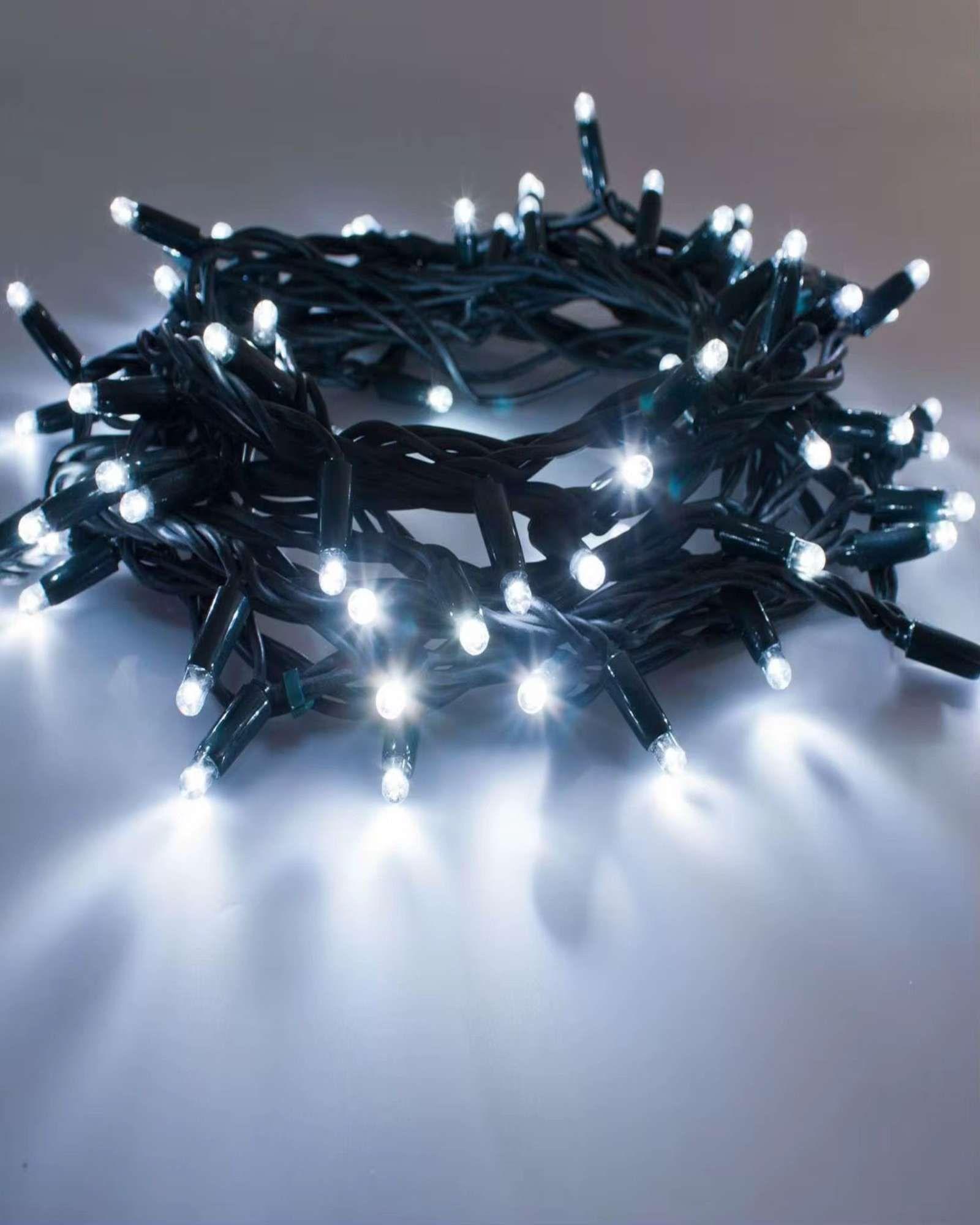 400 Luces Led Guirnalda NAVIDAD Blancas  Lineales-3