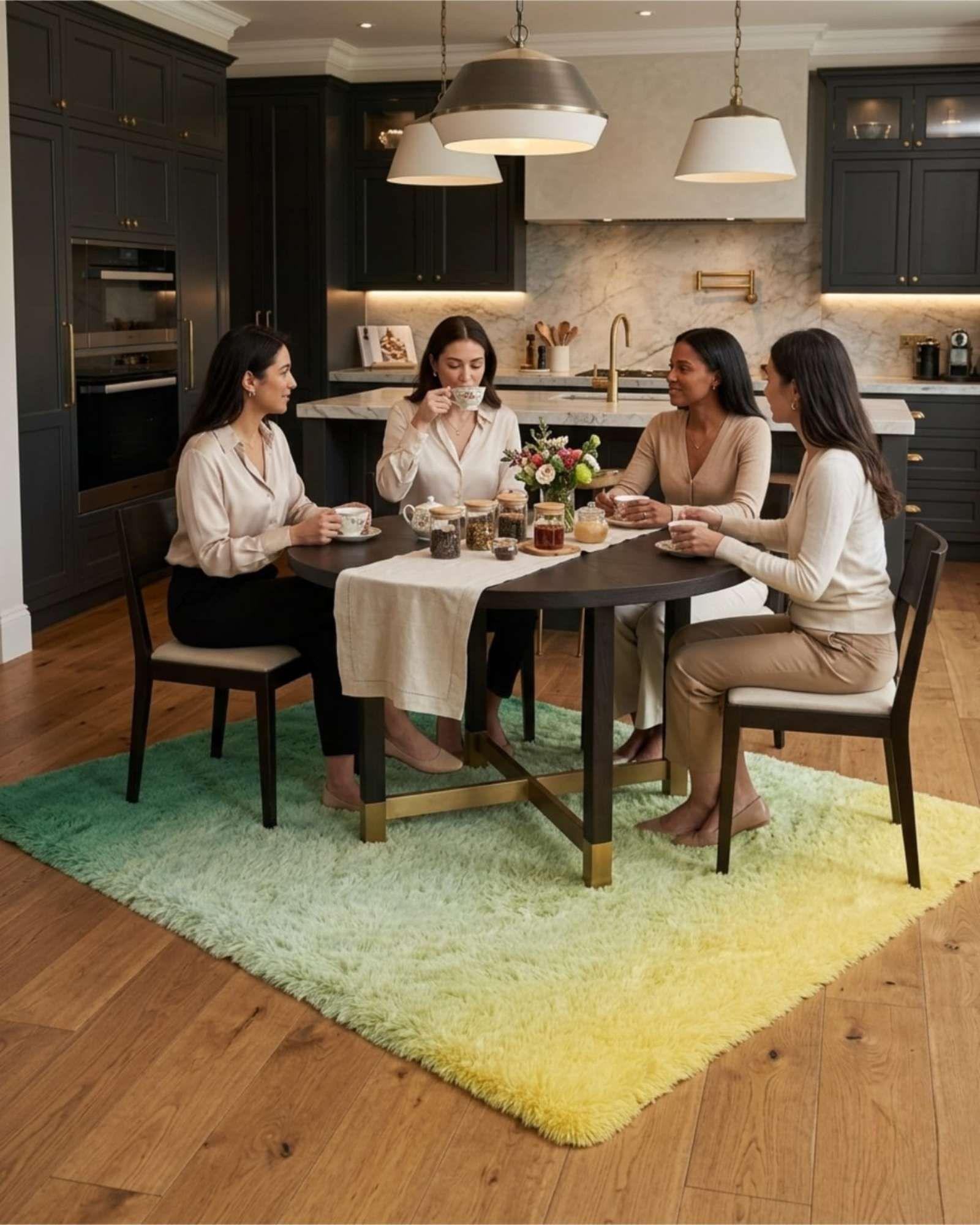 Alfombra Shaggy Peluda Extra Suave VERANO / INVIERNO 240 x 200 cm  -21-2