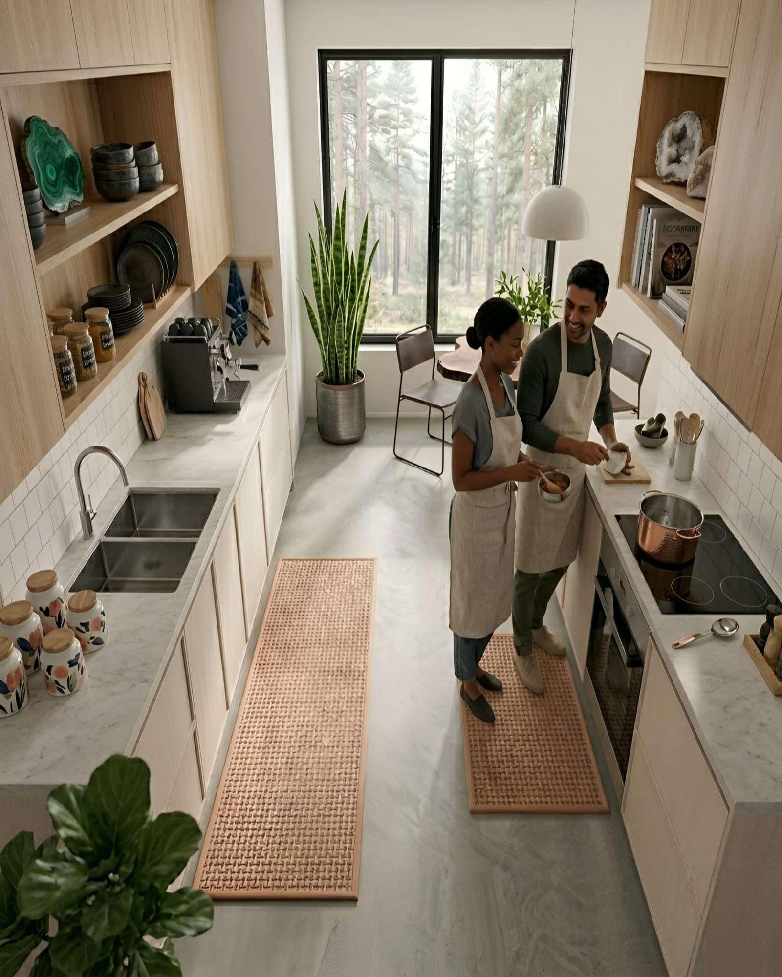 Set de Alfombras para Cocina Estilo y Funcionalidad en tu Hogar 01-2