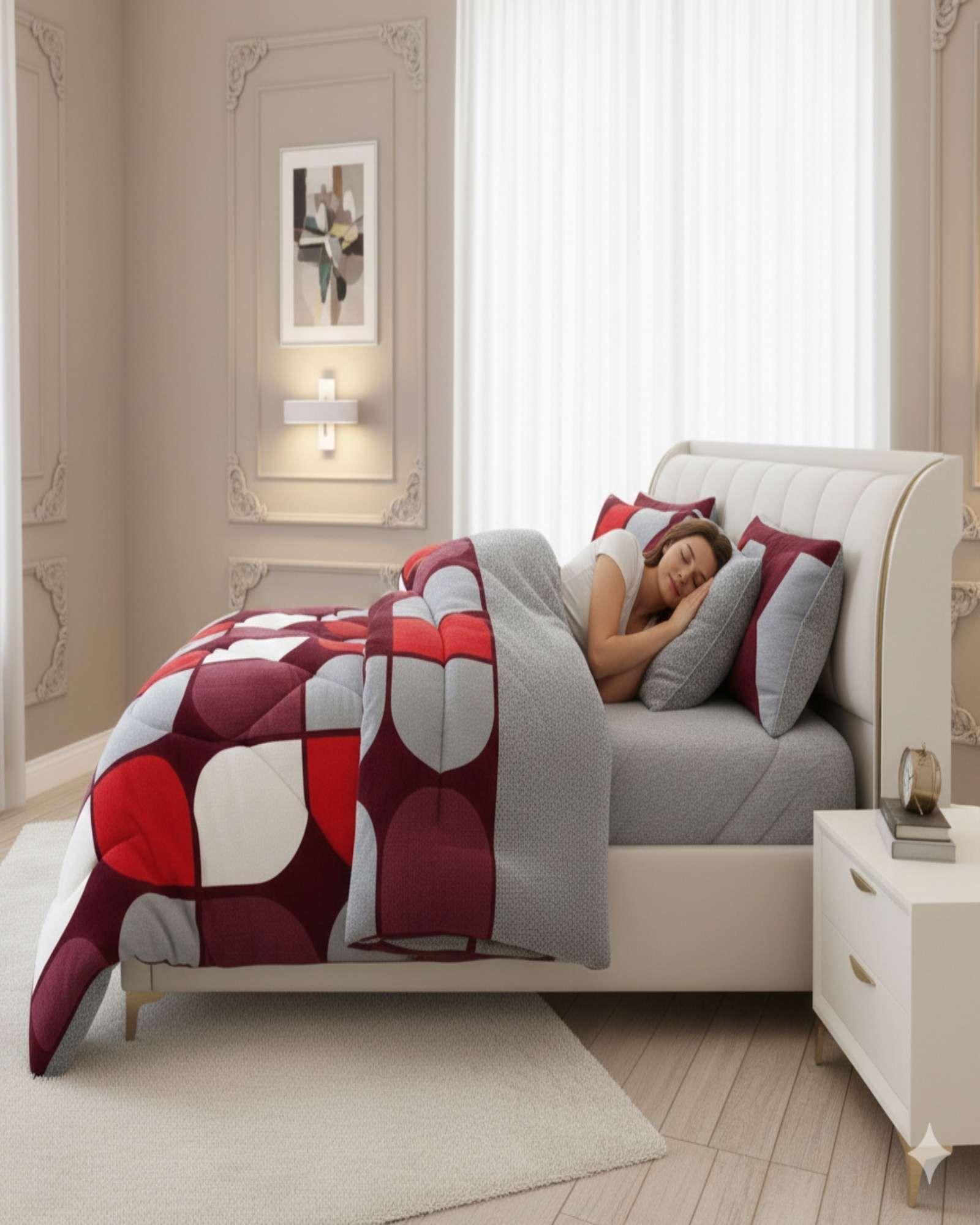 Set de Cubrecama con Chiporro mas sabana Plaza y Media C4-3