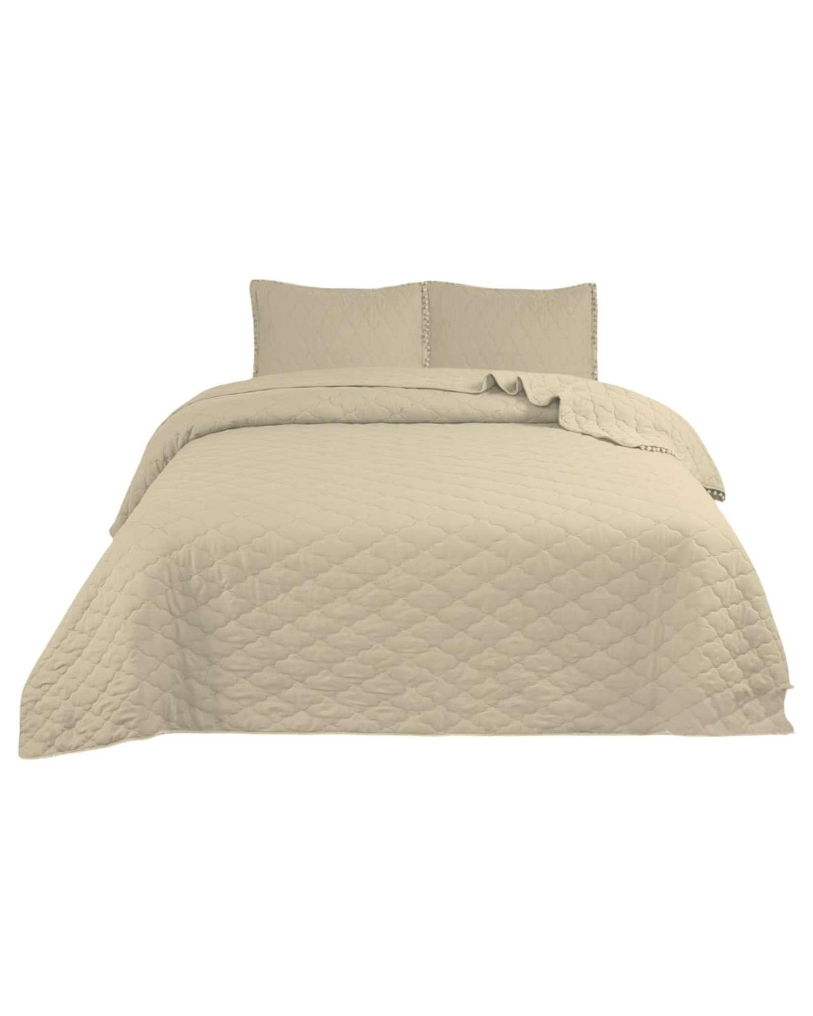Cobertores de Verano-Primavera con Diseño de Pompon (plaza y media) beige-2