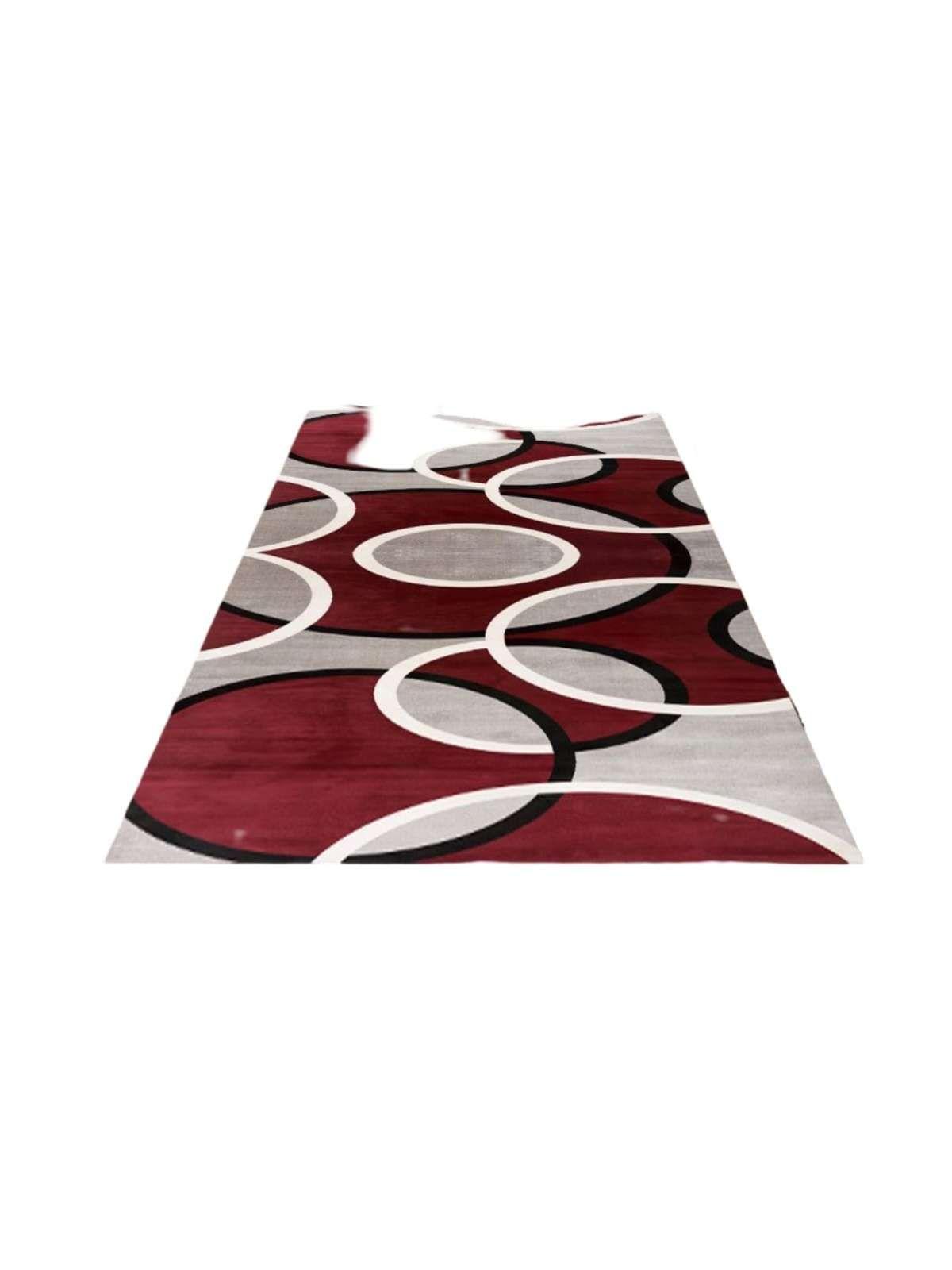Alfombra De Pasillo Antideslizante 60x180 Suave Lavable rojo-2