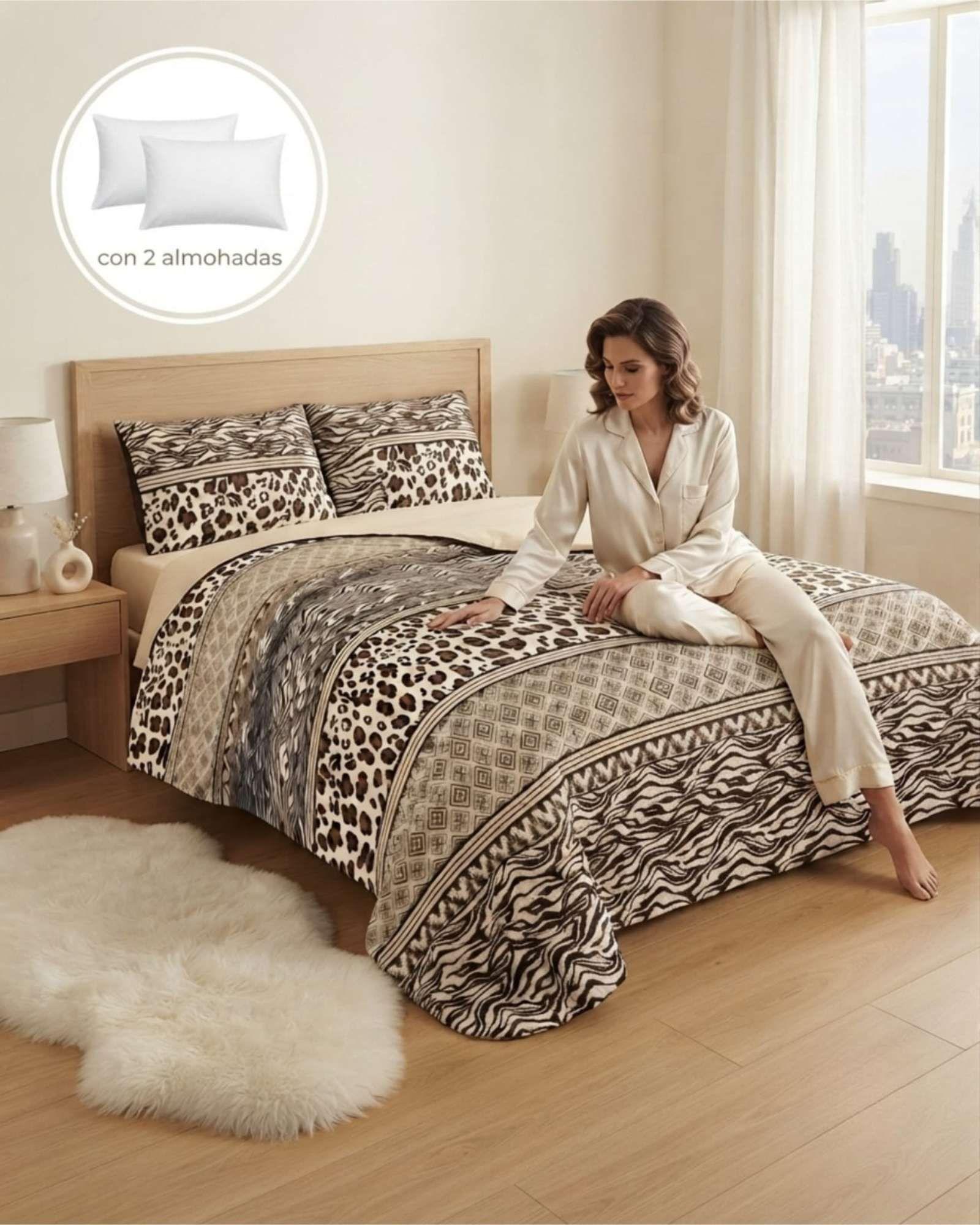 Quilt De Verano Mas Almohadas Textura Ultra Suave King m12-3