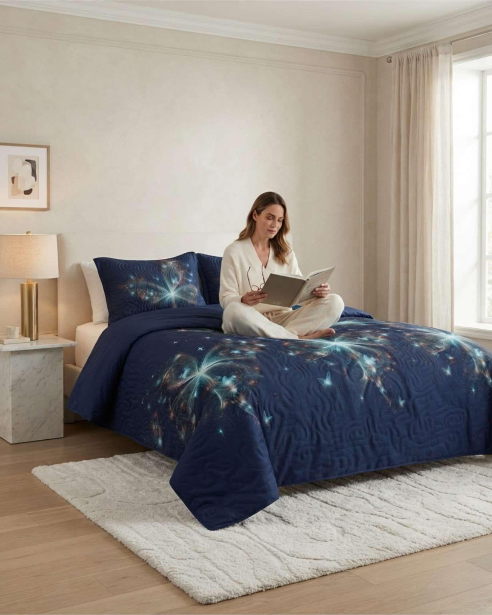 Quilt De Verano Textura Ultra Suave King m13-1