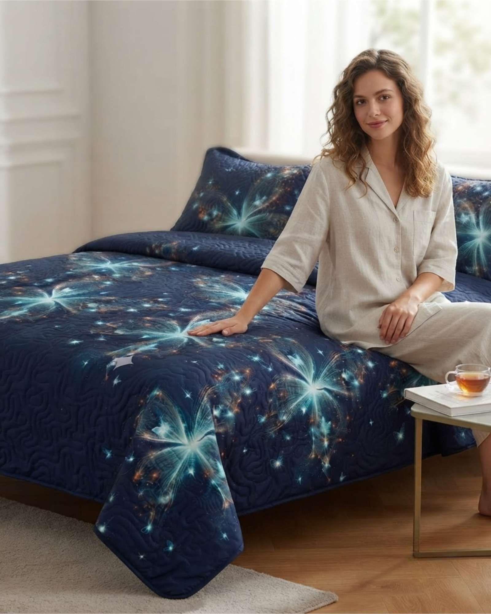 Quilt De Verano Textura Ultra Suave King m13-2