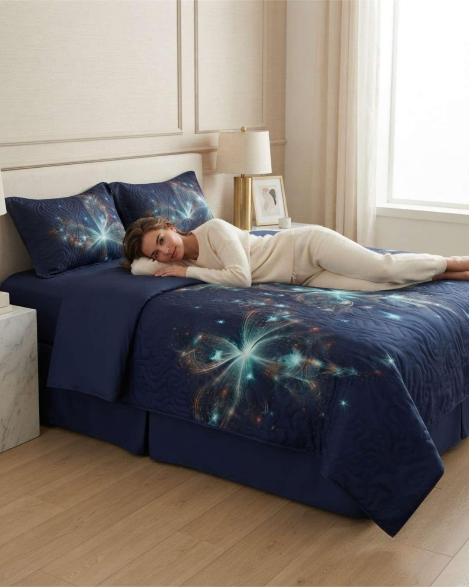 Quilt De Verano Textura Ultra Suave King m13-3